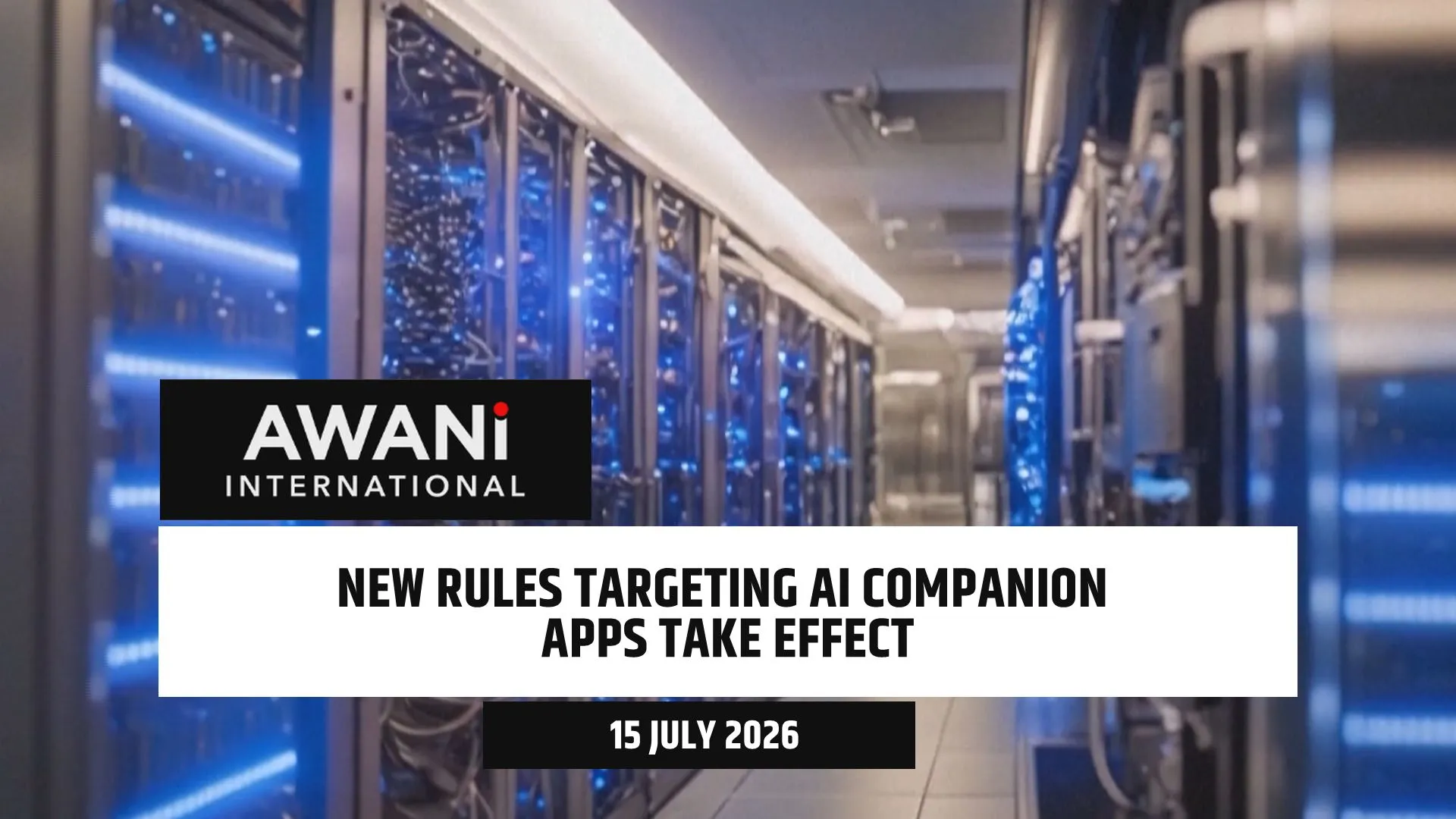 China's new rules targeting AI companion apps take effect