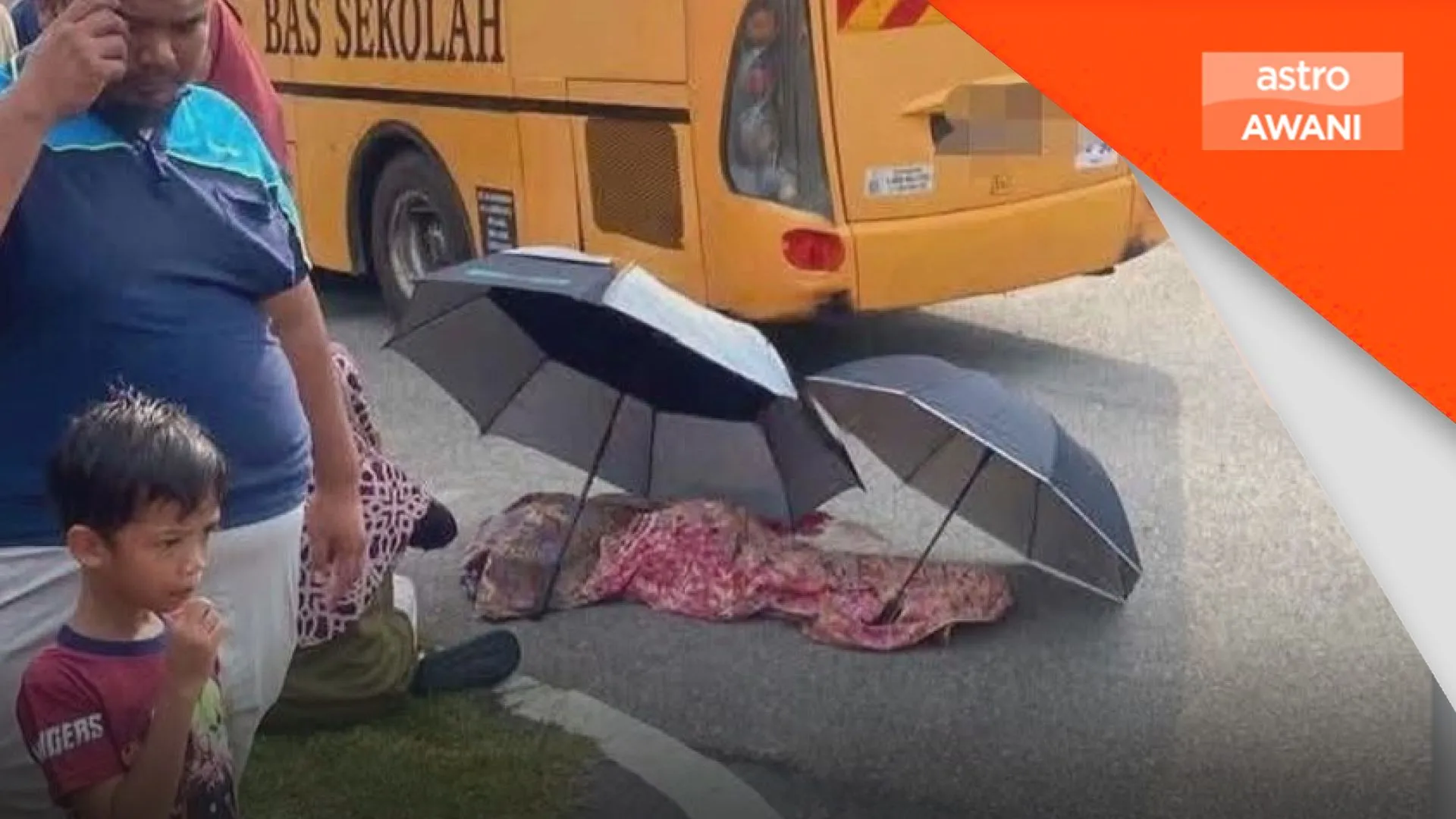 Murid Tahun Satu maut dilanggar bas sekolah