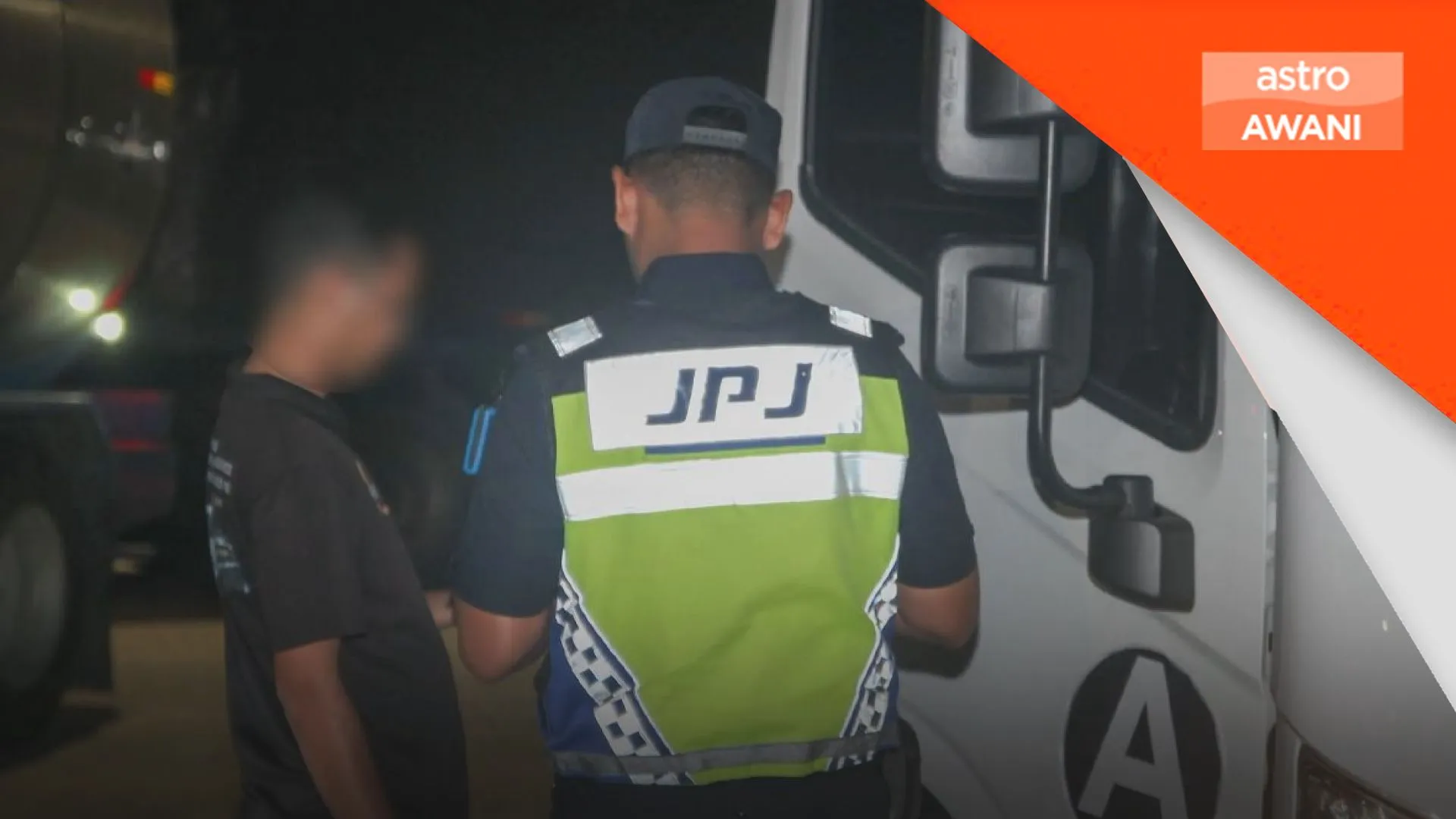 16 pemandu kenderaan barangan, perkhidmatan positif dadah