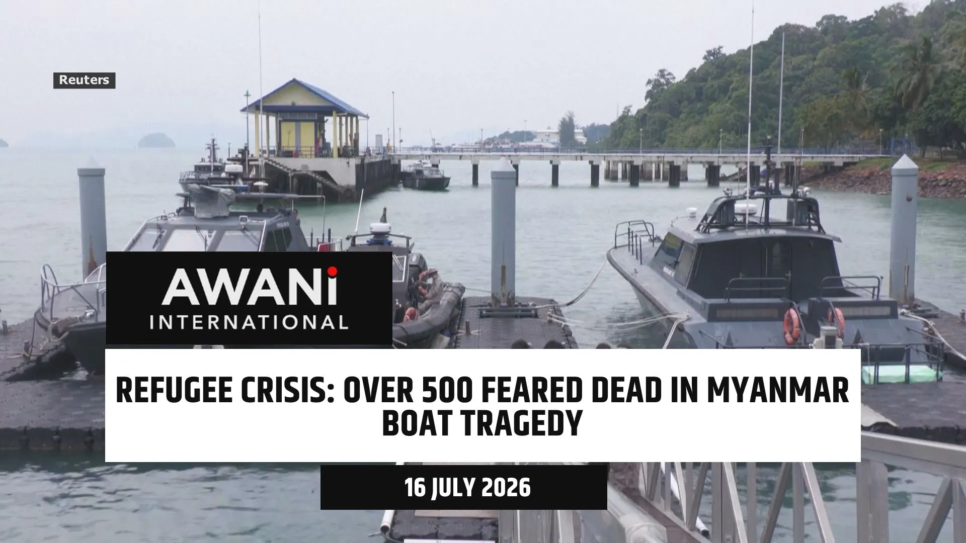 Over 500 feared dead in Myanmar boat tragedy