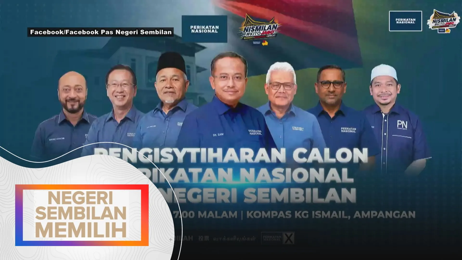 PN umum 11 calon pertama PRN Negeri Sembilan