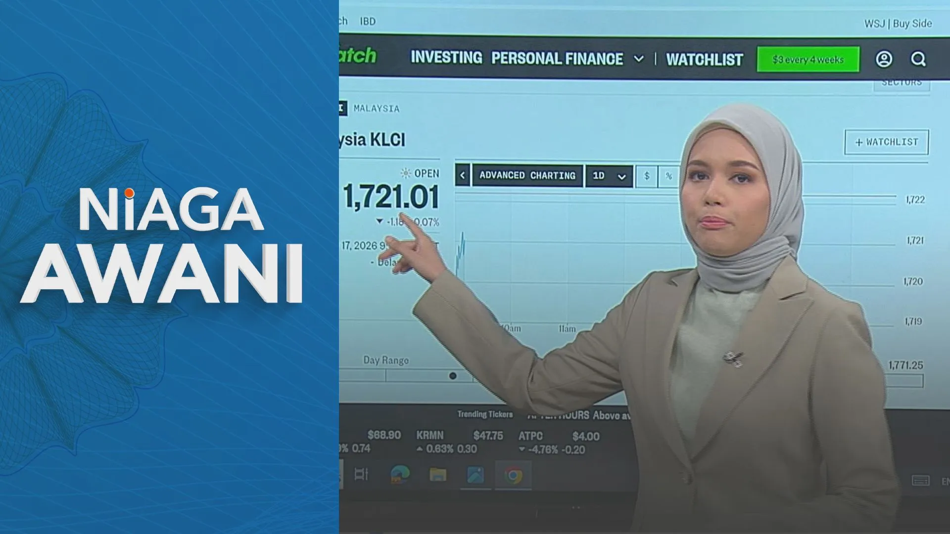 [Data & Statistik] Prestasi Bursa setakat 17 Julai 2026