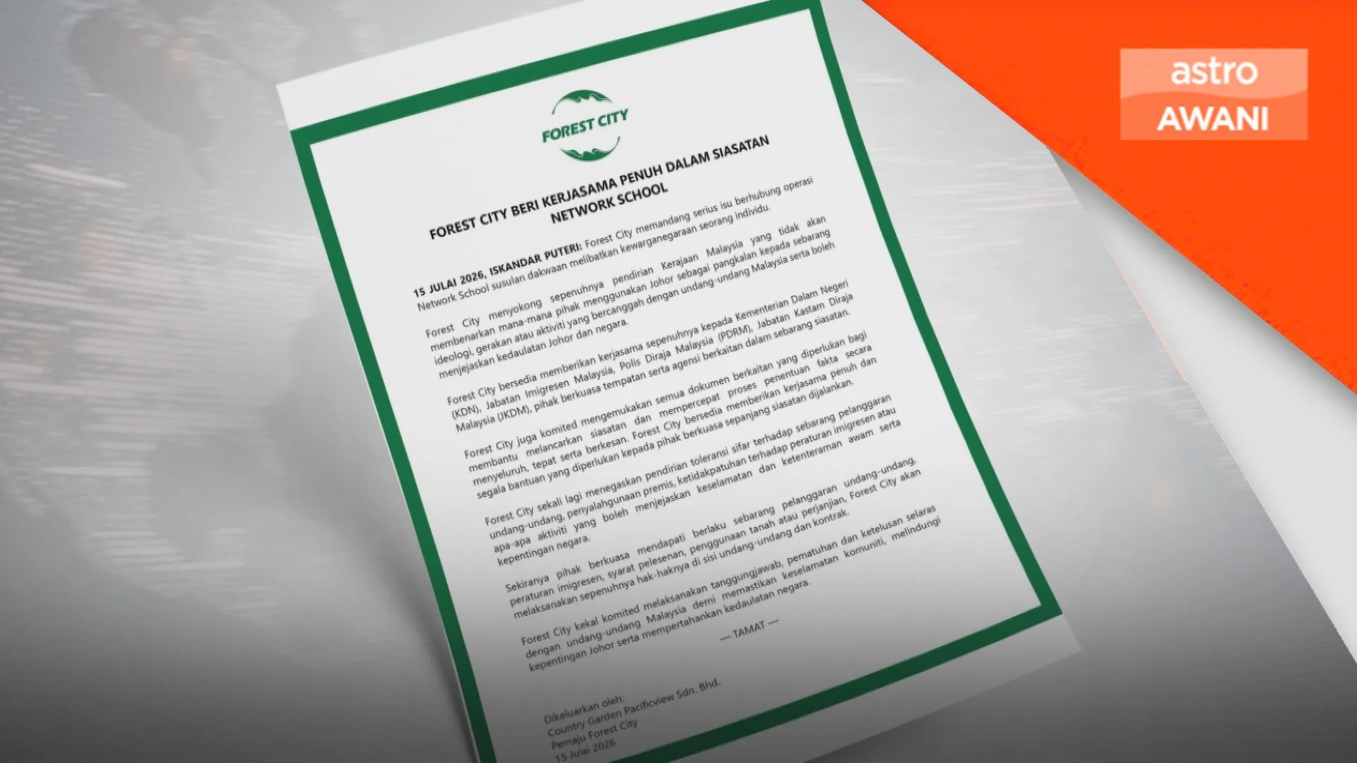 Pengasas mahu jaminan keyakinan pelabur dipulihkan