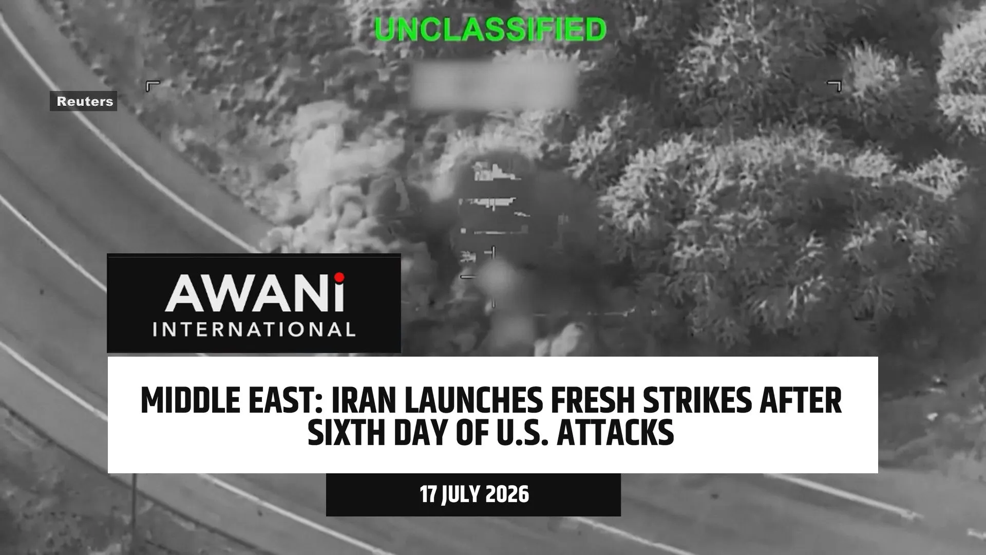 Iran launches fresh strikes after sixth day of U.S. attacks