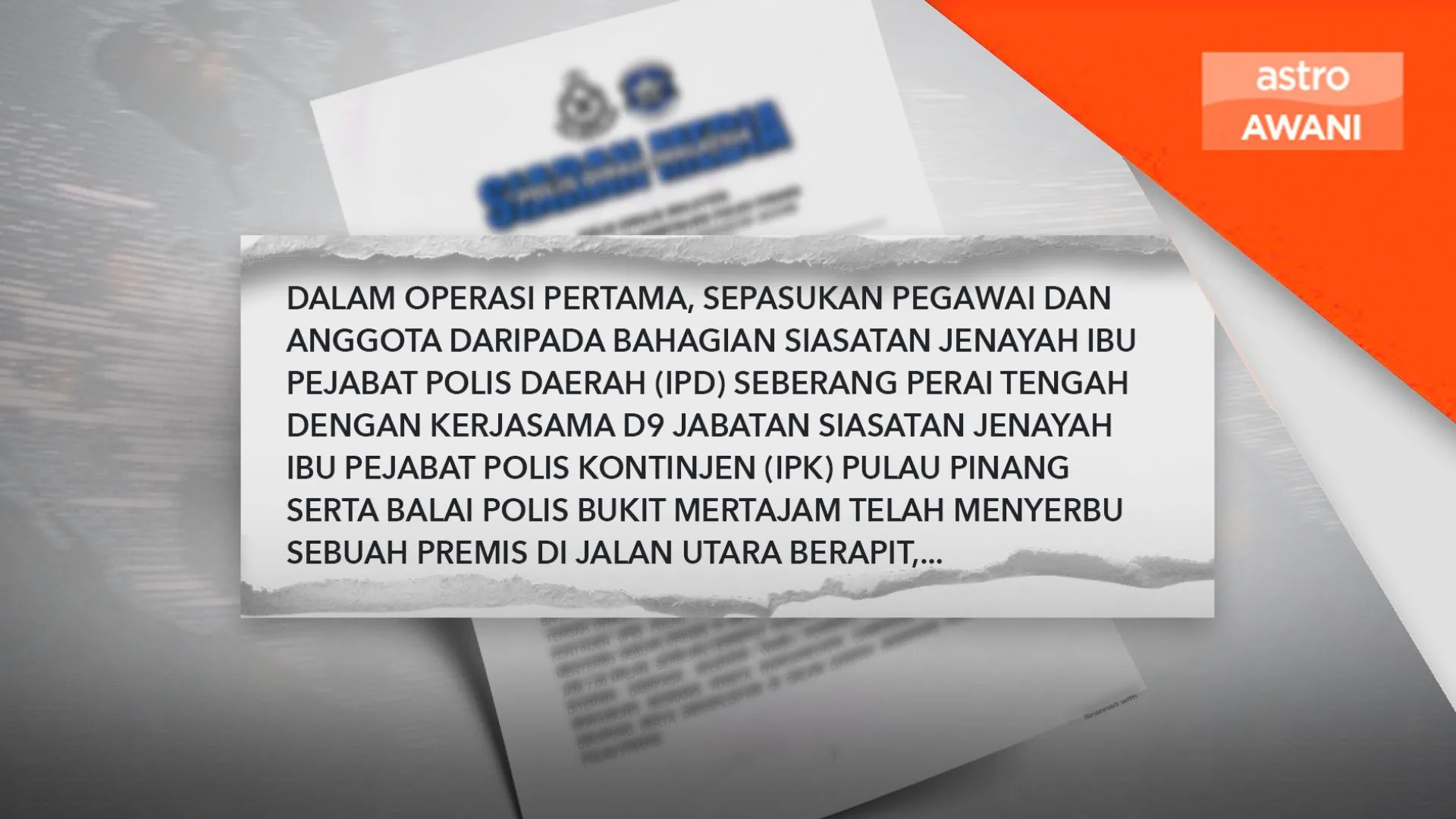 Polis P. Pinang bongkar sindiket pemerdagangan orang, tumpaskan empat pusat penipuan