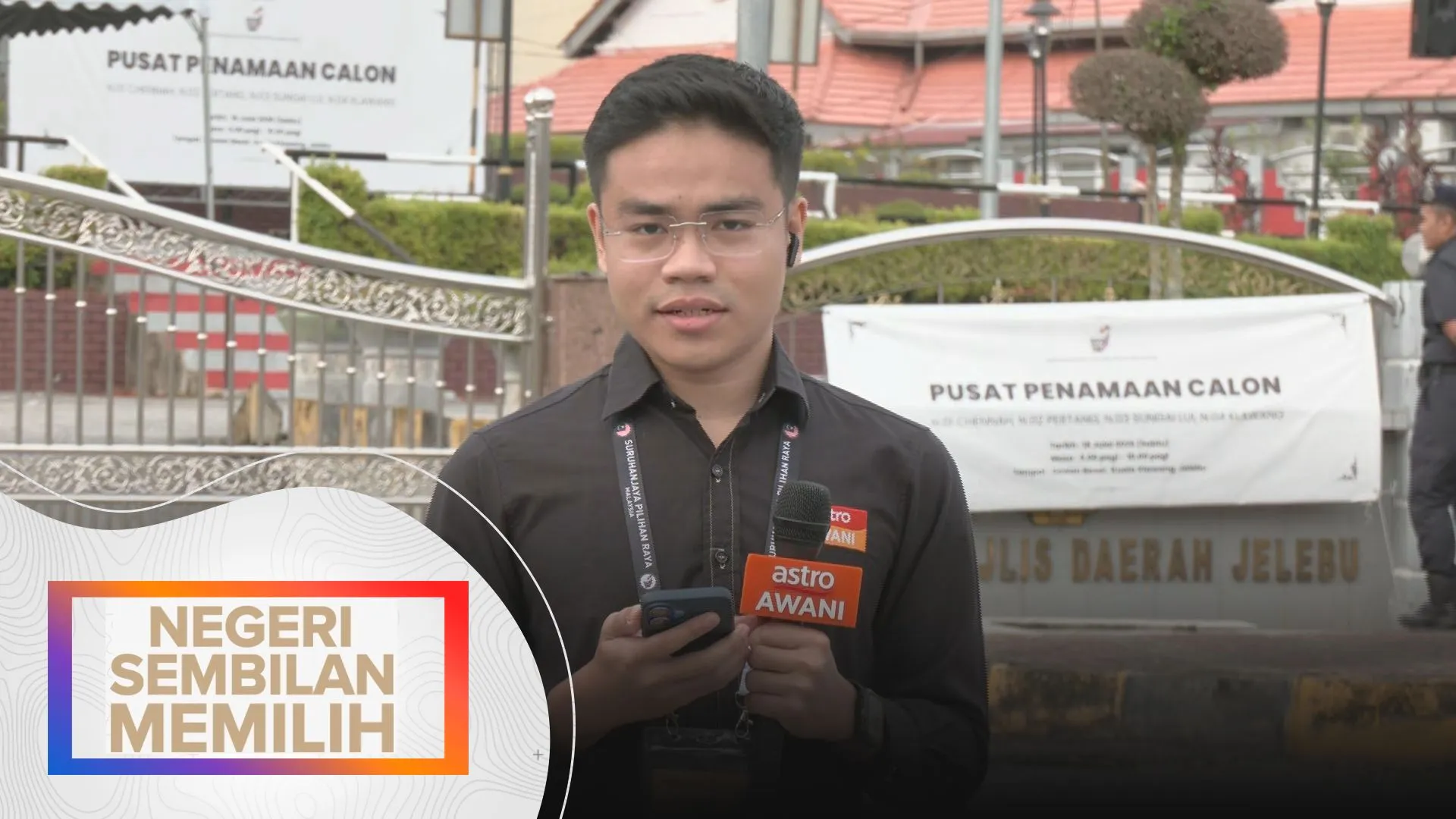 Perkembangan di Pusat Penamaan Calon di Jelebu setakat jam 8 pagi