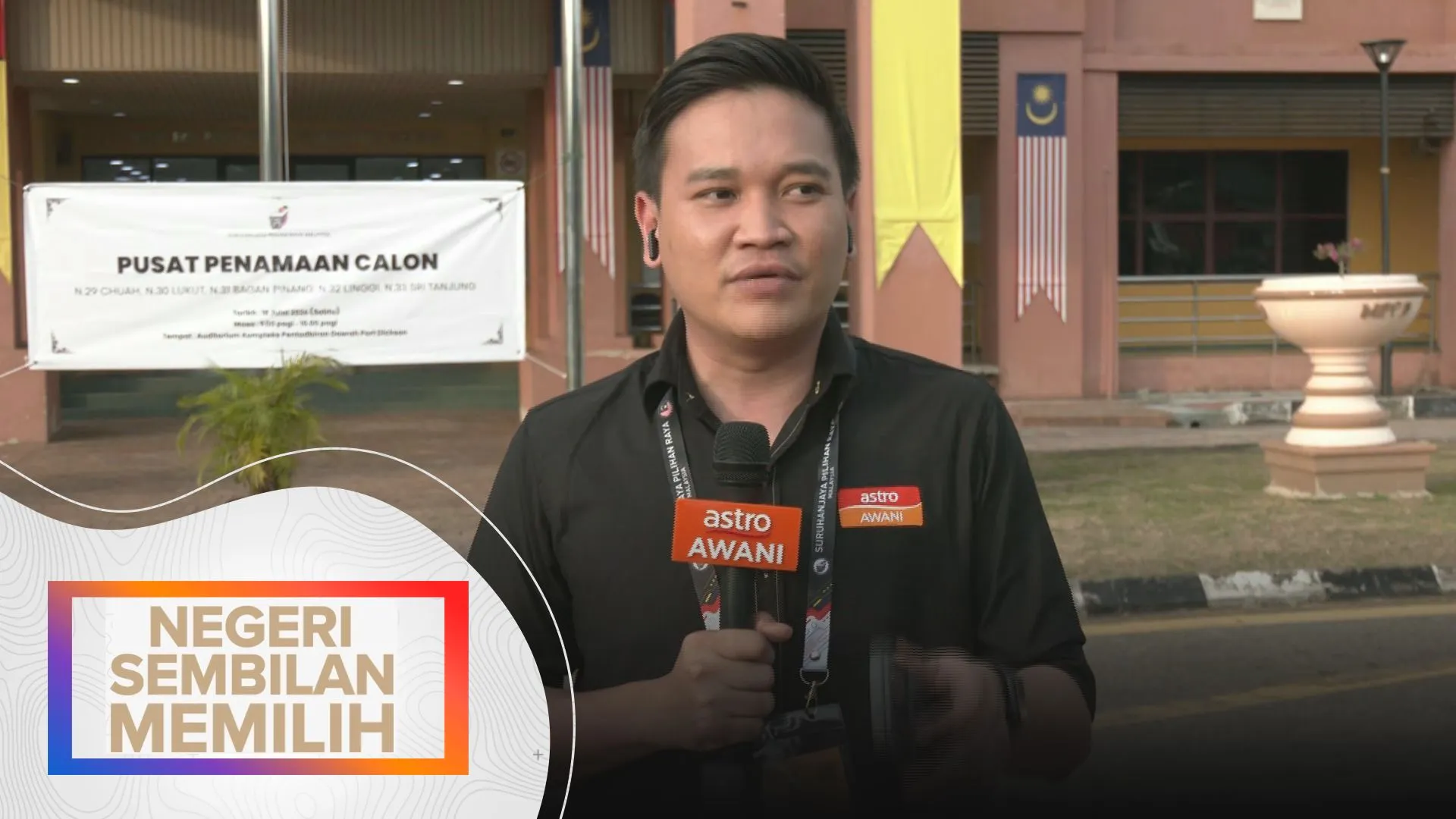Perkembangan di Pusat Penamaan Calon di Port Dickson setakat jam 8 pagi