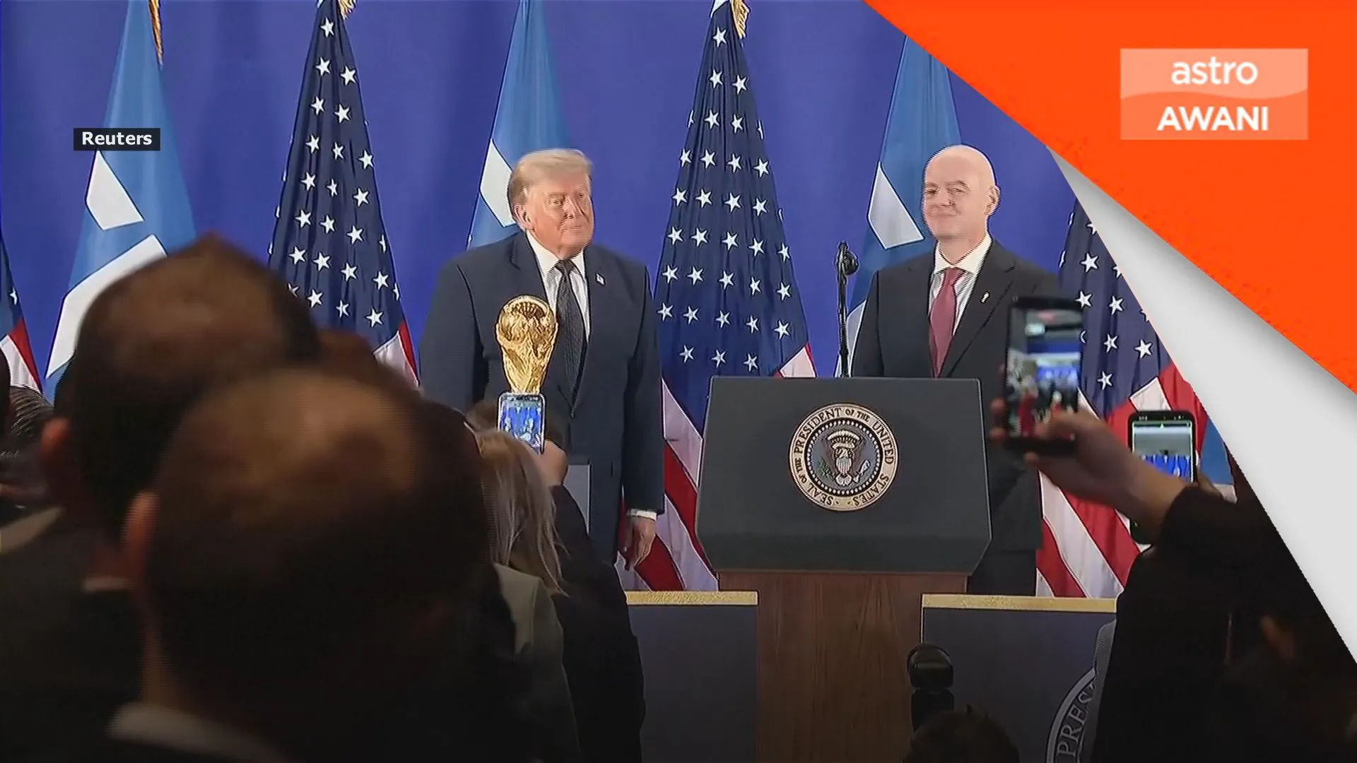Trump mahu AS jadi tuan rumah Piala Dunia sekali lagi