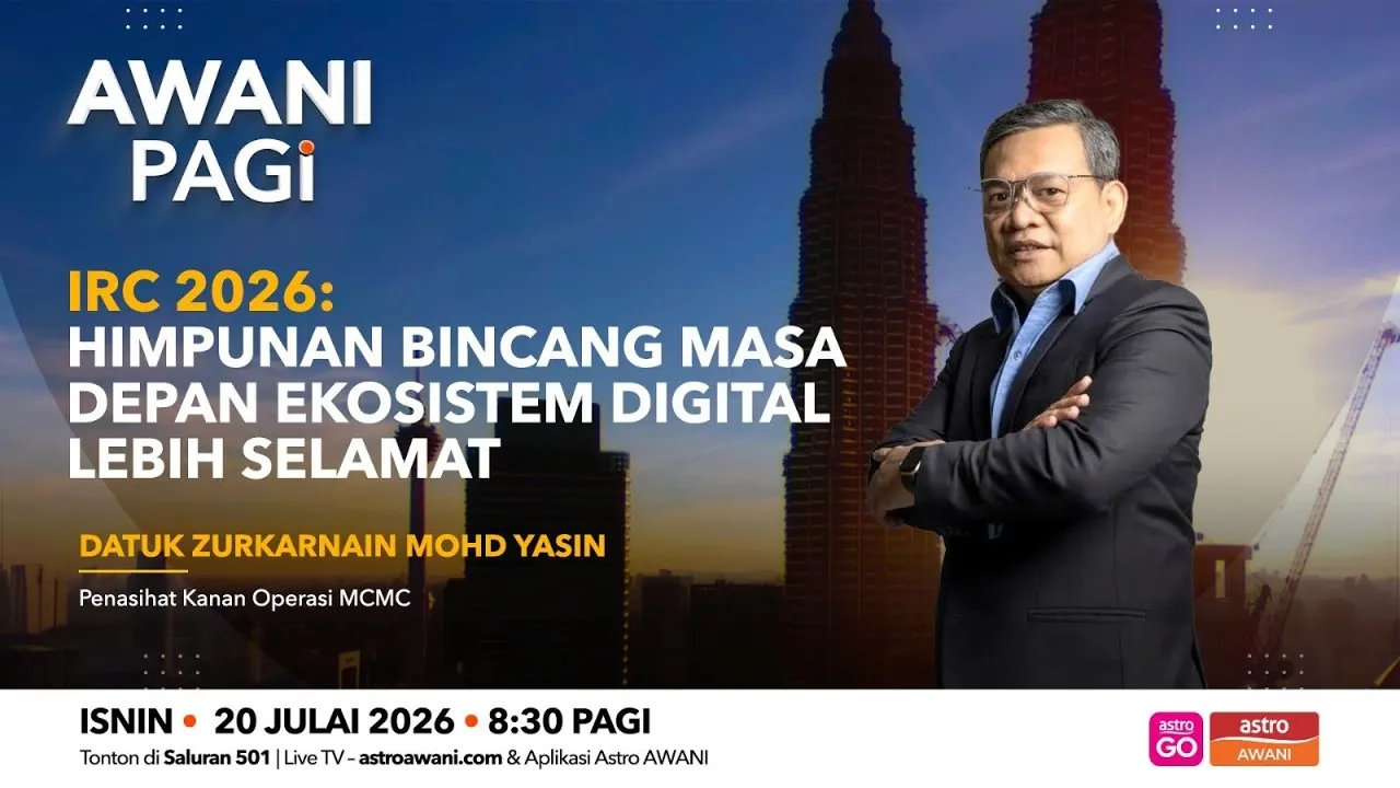 AWANI Pagi: IRC 2026 | Himpunan bincang masa depan ekosistem digital lebih selamat