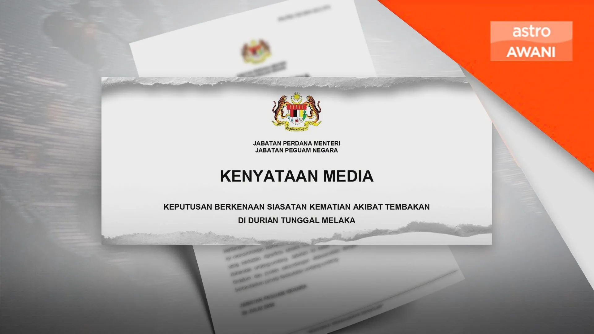 AGC arah inkues cari punca kematian kes Durian Tunggal