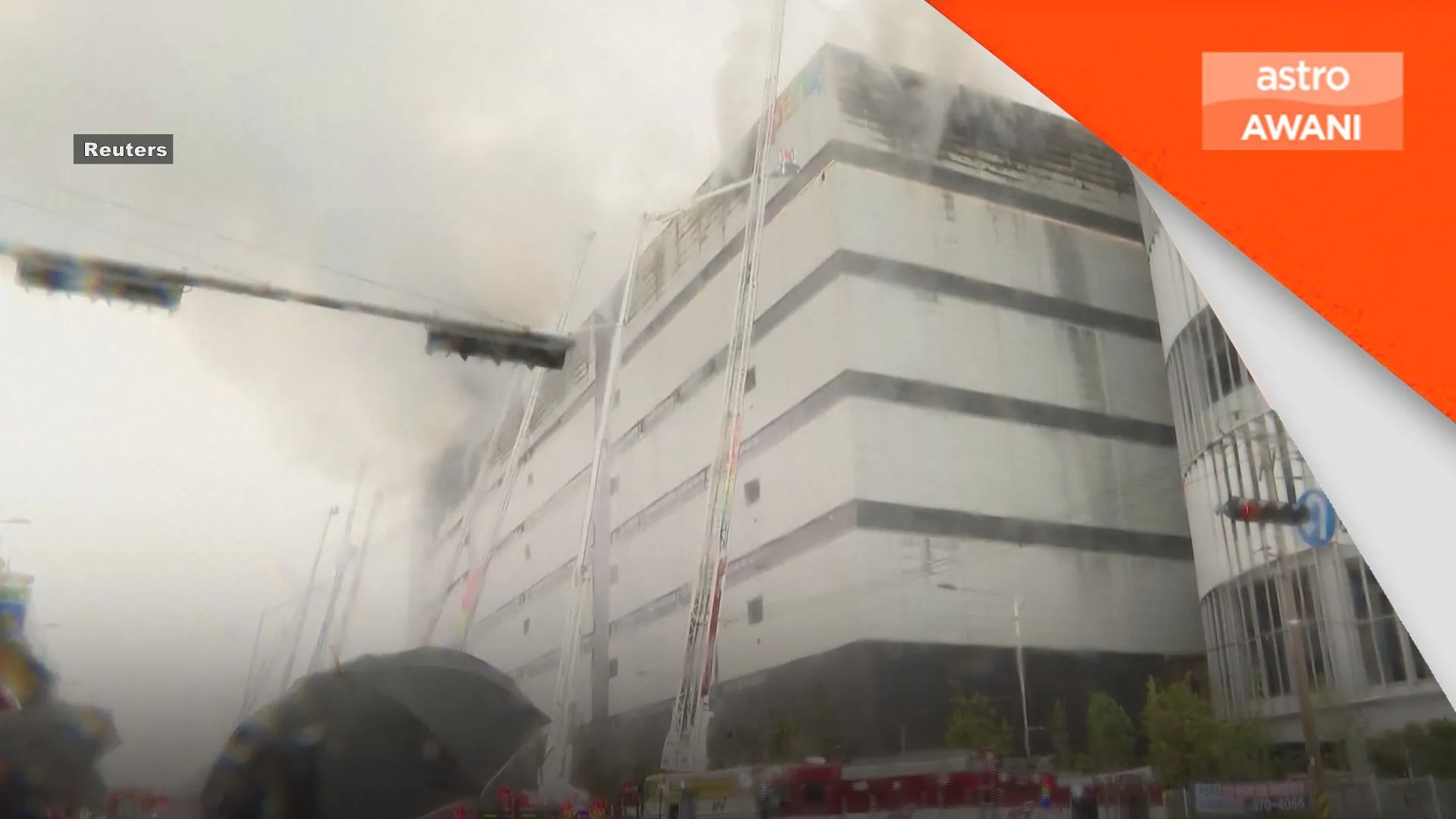 Tiada kecederaan, kematian gudang Coupang di Seoul terbakar