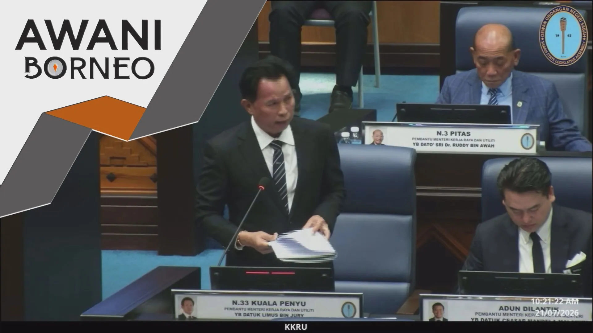 Pembinaan tangki simpanan air Sandakan siap Januari 2027