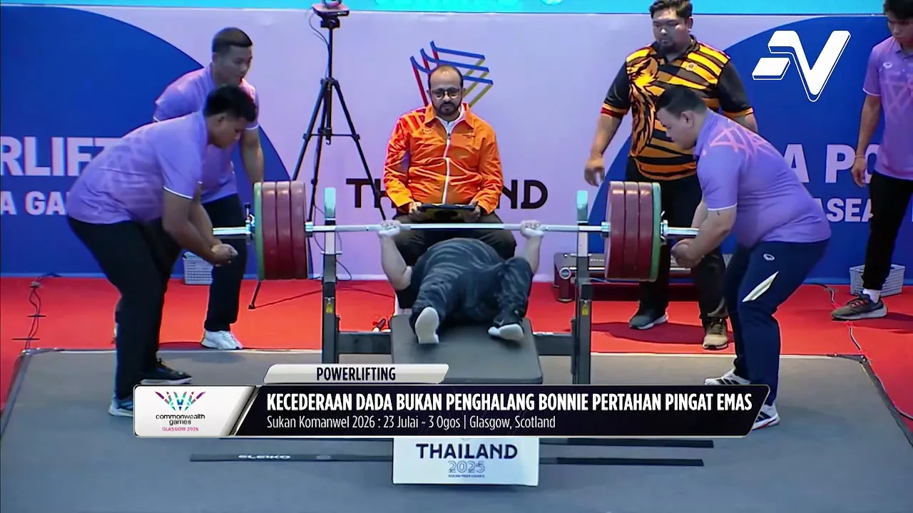 Hasrat Bonnie Bunyau pertahan Pingat Emas walaupun dibelenggu kecederaan dada