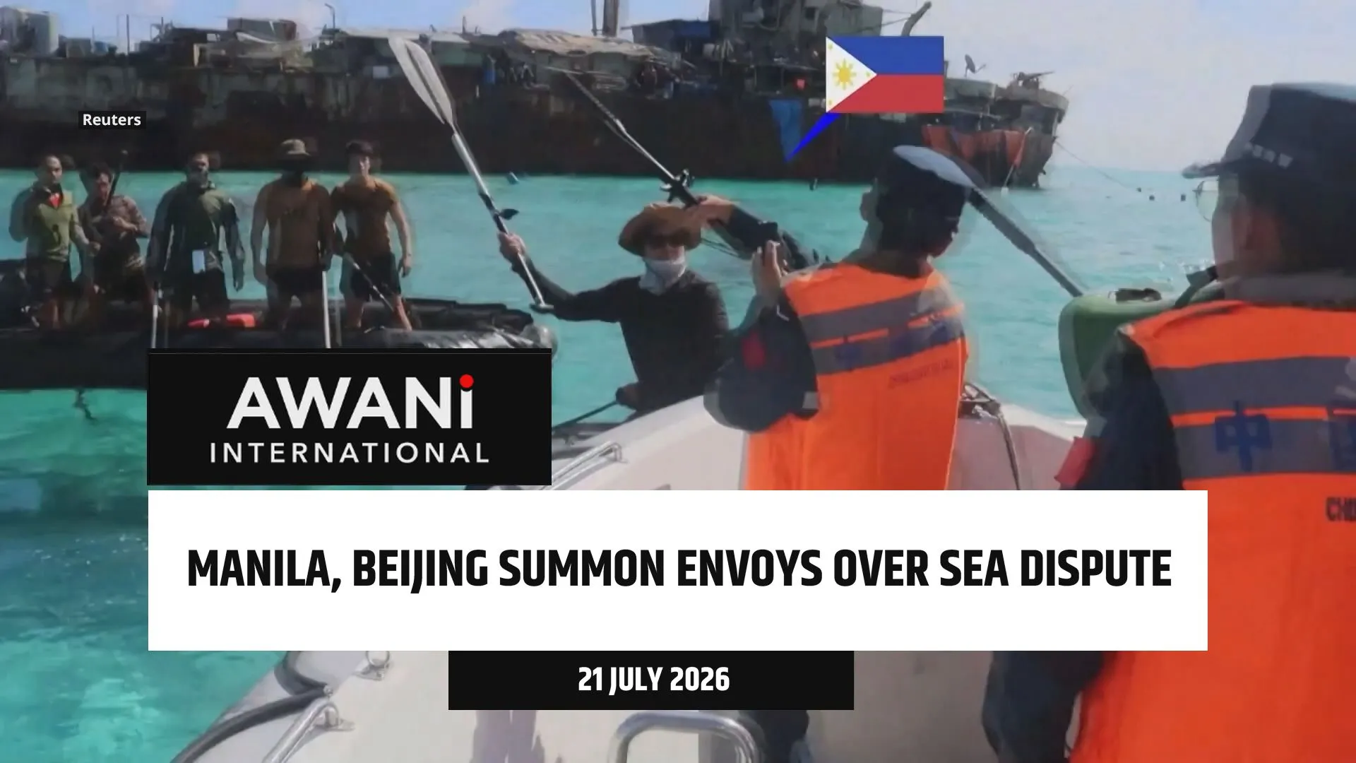 Manila, Beijing summon envoys over sea dispute