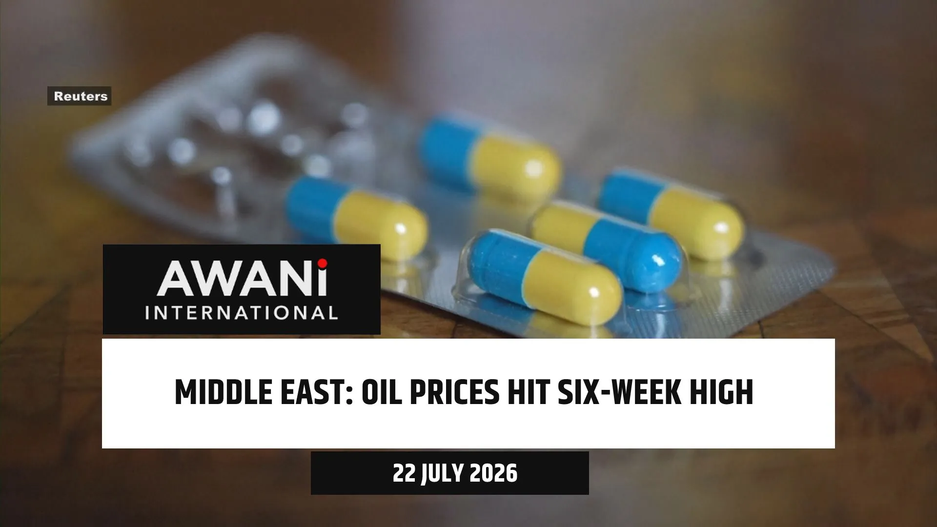 Oil prices hit six-week high