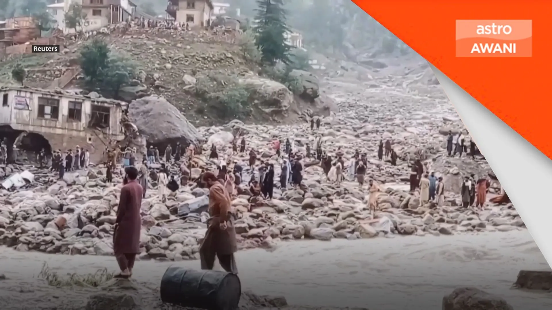 Banjir kilat ragut 20 nyawa di Afghanistan