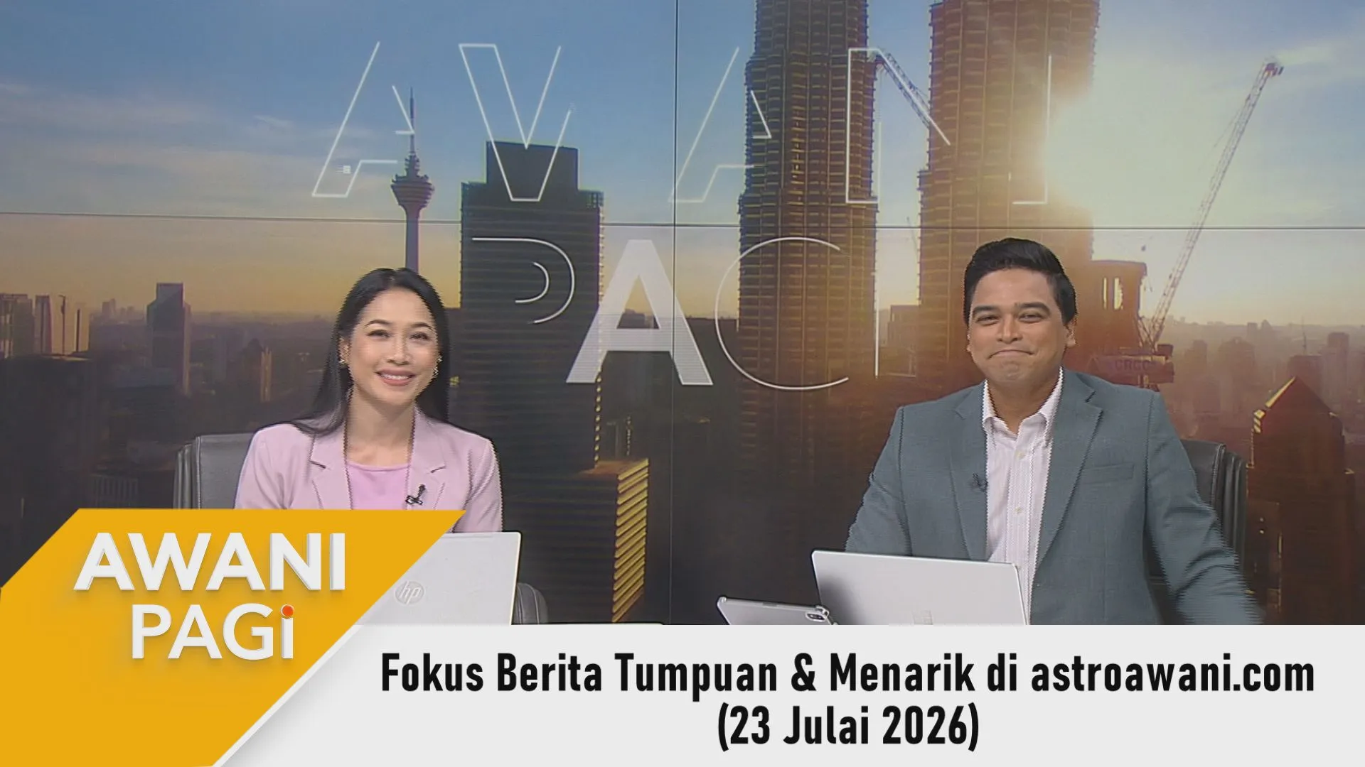 AWANI Pagi: Berita tumpuan & menarik di astroawani.com [23 Julai 2026]