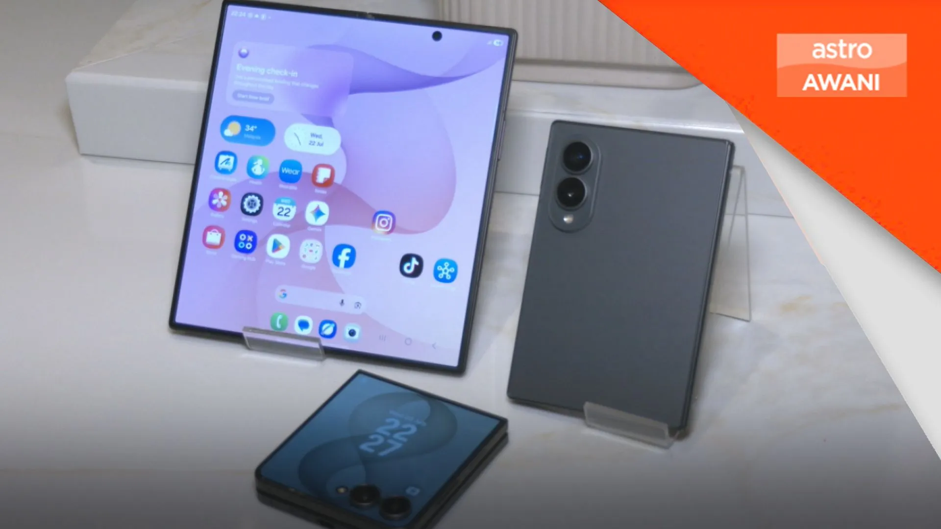 Galaxy Z Series baharu bawa evolusi reka bentuk