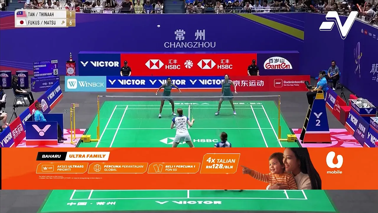 Perjuangan Pearly Tan / M. Thinaah terhenti di Suku Akhir Terbuka China 2026