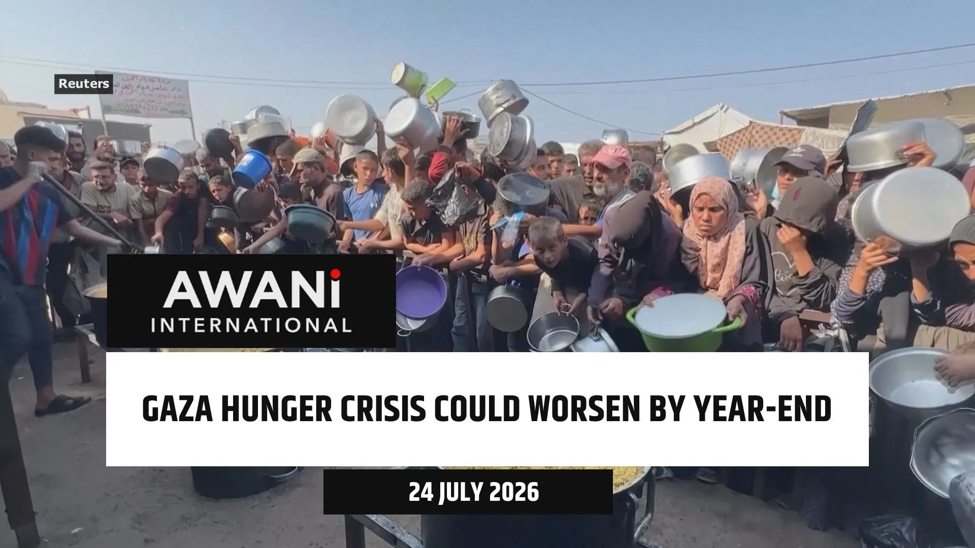 Gaza hunger crisis could worsen by year-end