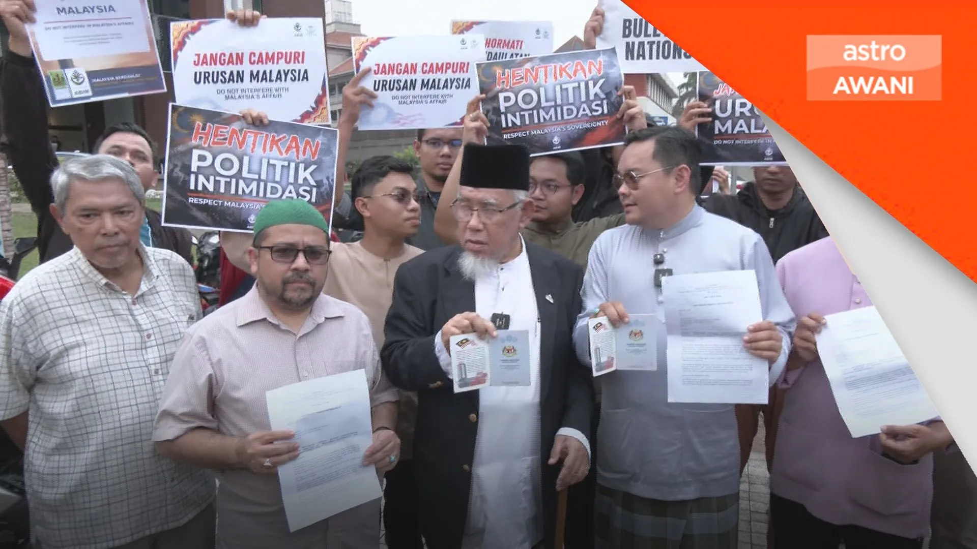 Satu mermorandum dihantar ke Kedutaan AS, bantah lapan ahli Kongres