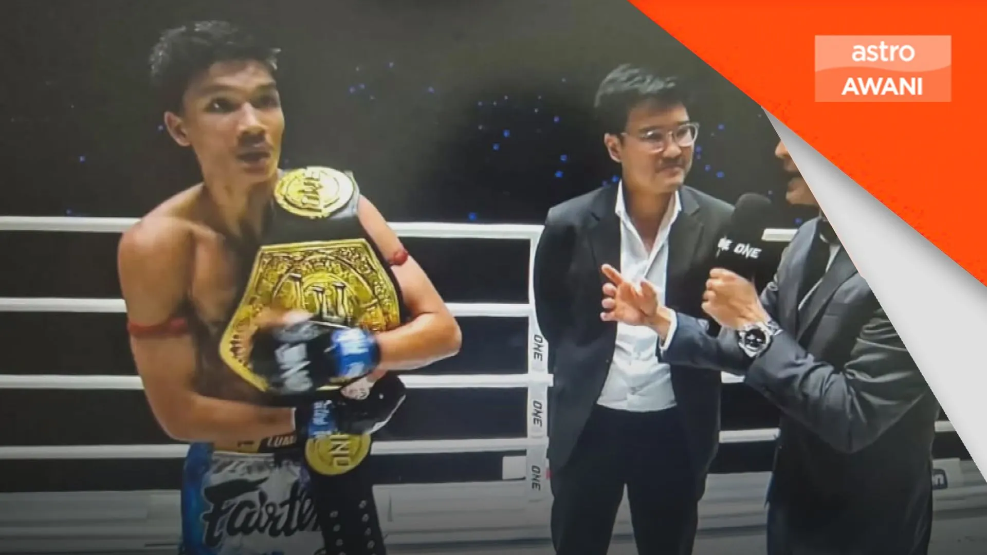 Aliff Rakib cipta sejarah, PM Anwar ucap tahniah juara dunia ONE Championship