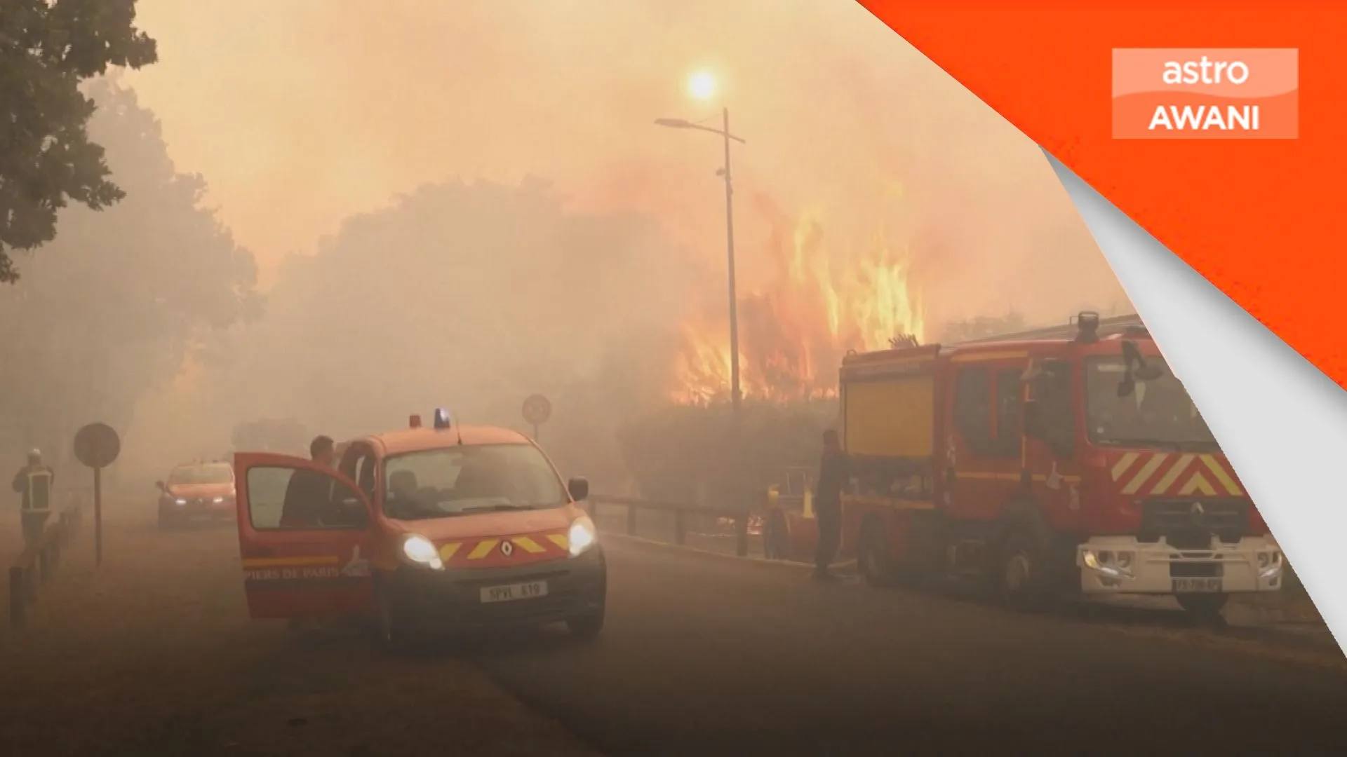 110,000 dipindahkan, kebakaran hutan besar ancam Bordeaux Perancis