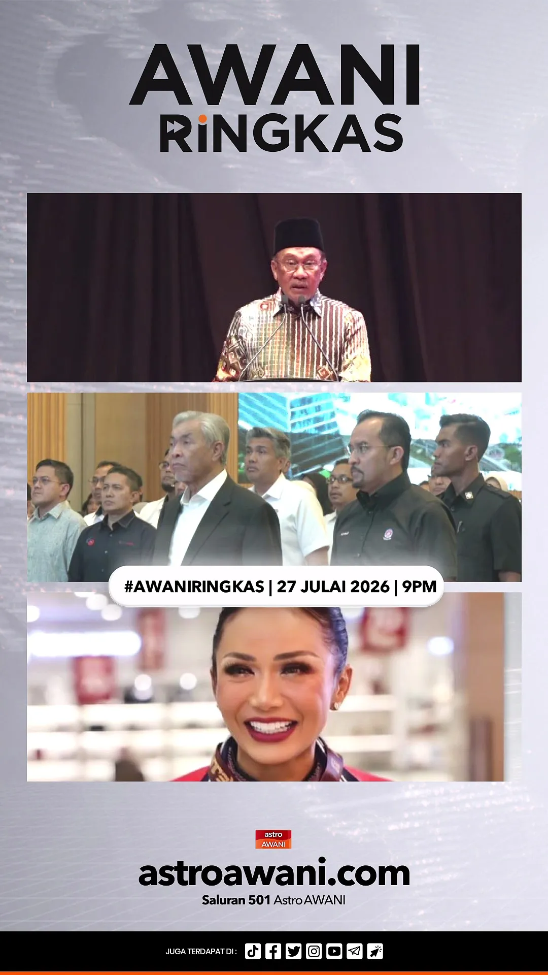 #AWANIRingkas 27 Julai 2026 | 9PM
