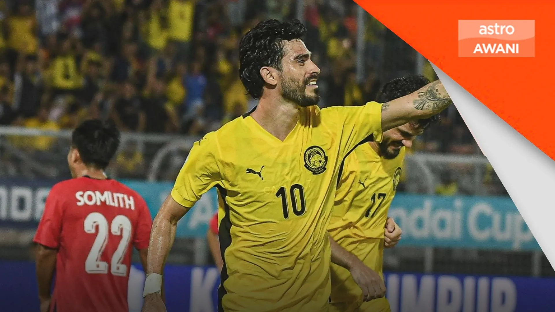 Piala ASEAN: Biar lambat 'panas' tapi Harimau Malaya belasah Laos 4-0