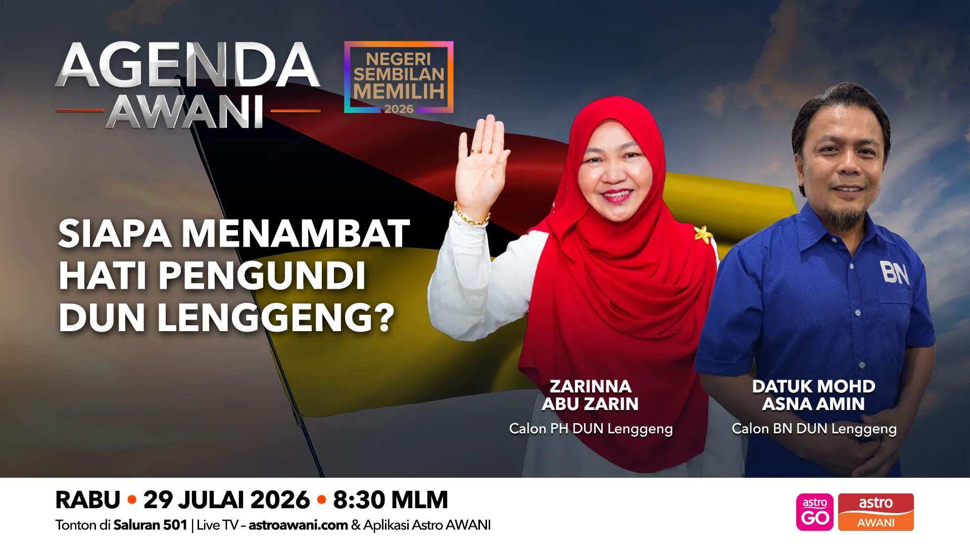 Agenda AWANI: Siapa Menambat Hati Pengundi Dun Lenggeng?