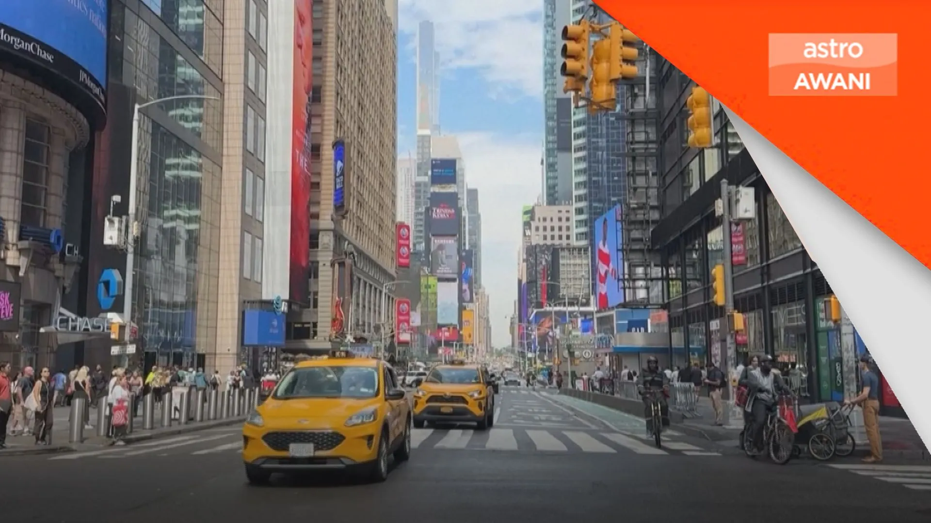 Naib Presiden Bank of America maut ditikam dalam serangan di Times Square
