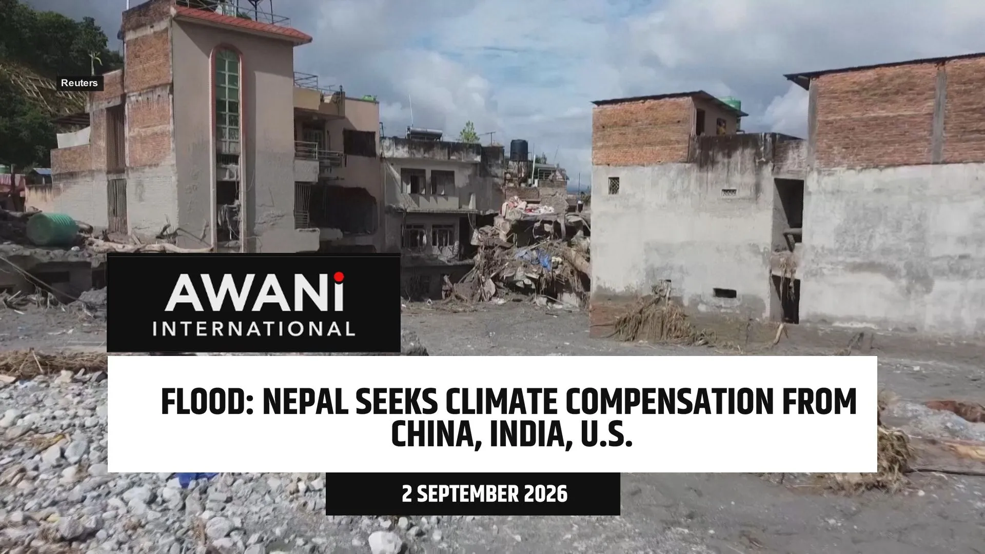 Nepal seeks climate compensation from China, U.S. and India