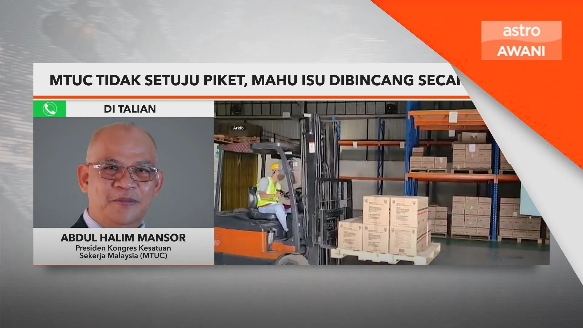 MTUC tidak setuju piket, mahu isu dibincang secara ilmiah