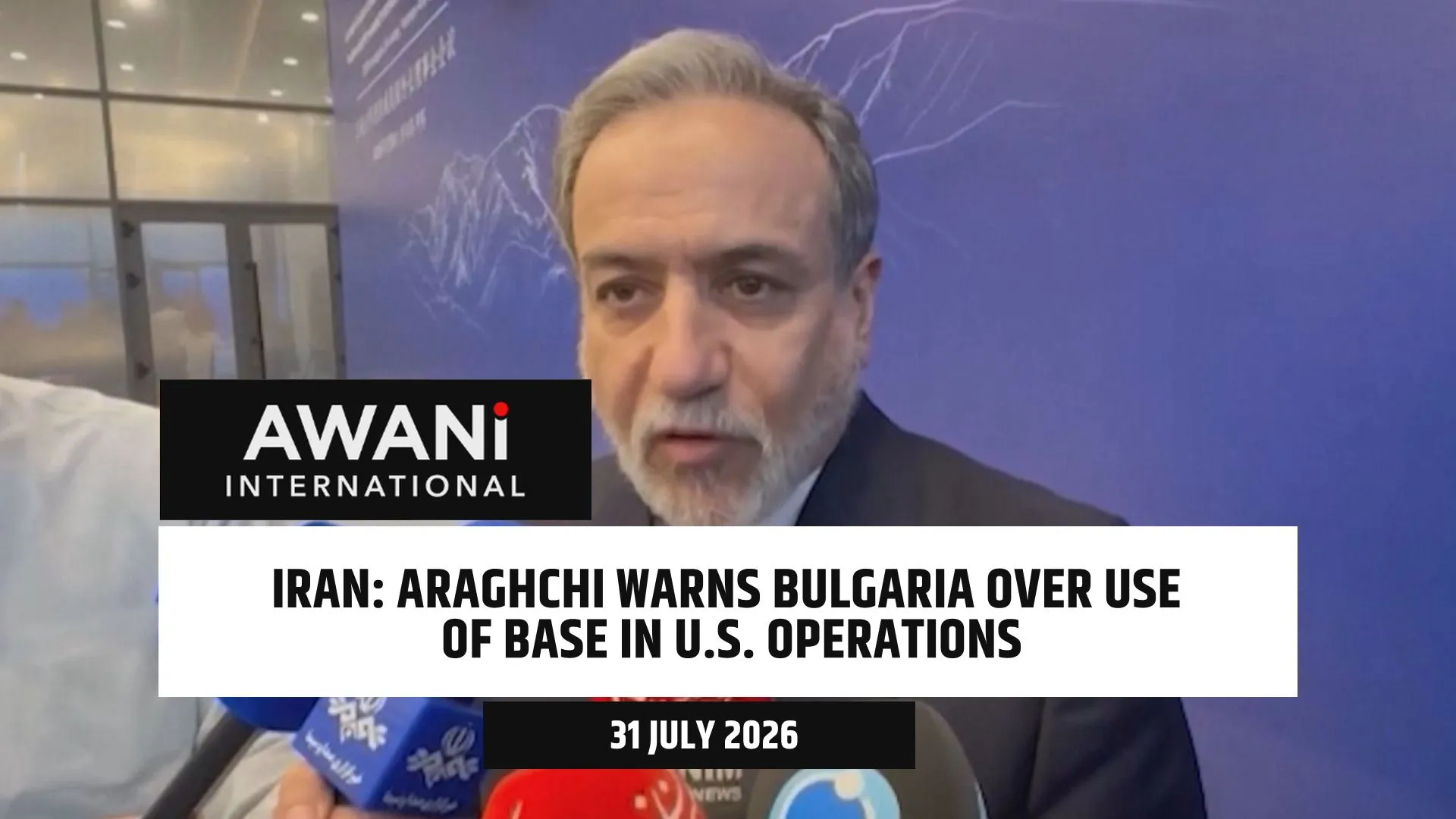 Iran's Araghchi presses European counterparts over use of bases in U.S. operations