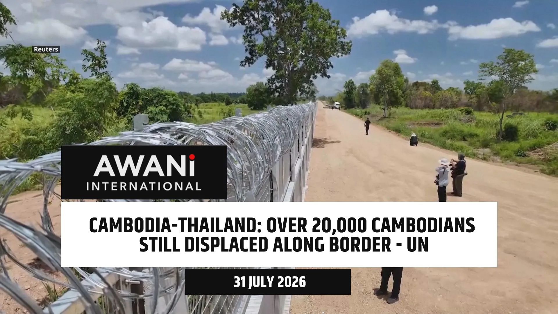 Over 20,000 Cambodians still displaced along Thai border, UN expert says