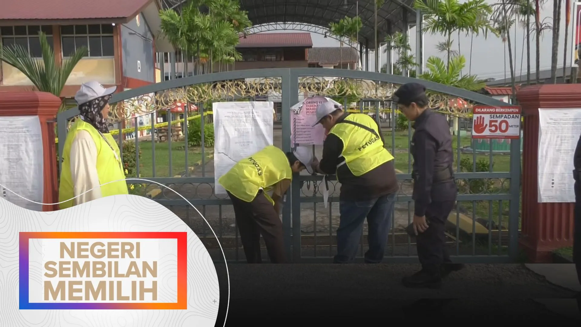 Pusat Pengundian Undi ditutup jam 6 petang