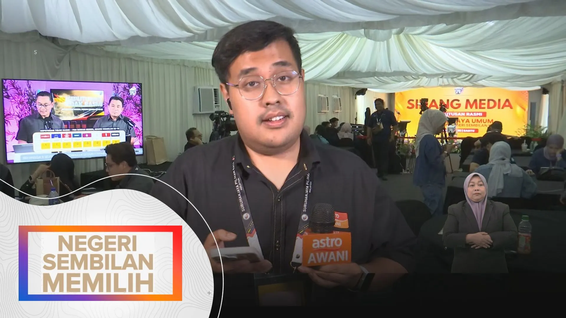 Perkembangan di Pejabat Pilihan Raya Negeri