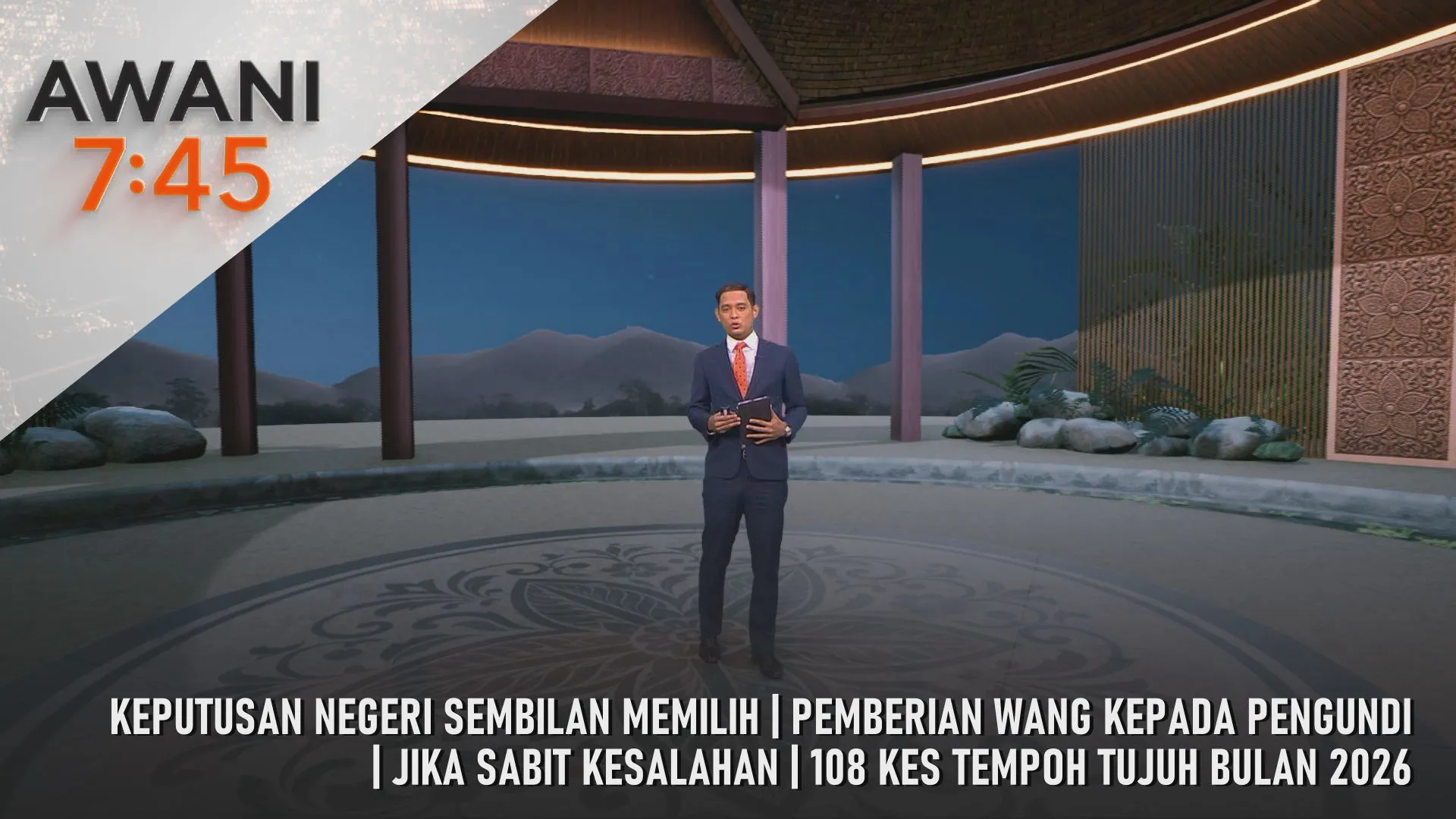 AWANI 7:45 [1/8/2026] – Keputusan Negeri Sembilan Memilih | Pemberian Wang Kepada Pengundi | Jika Sabit Kesalahan | 108 Kes Tempoh Tujuh Bulan 2026