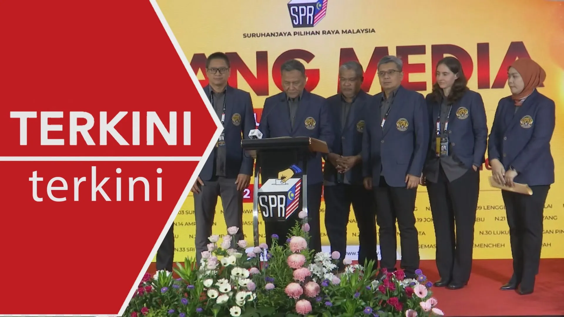 [TERKINI] Sidang media Suruhanjaya Pilihan Raya