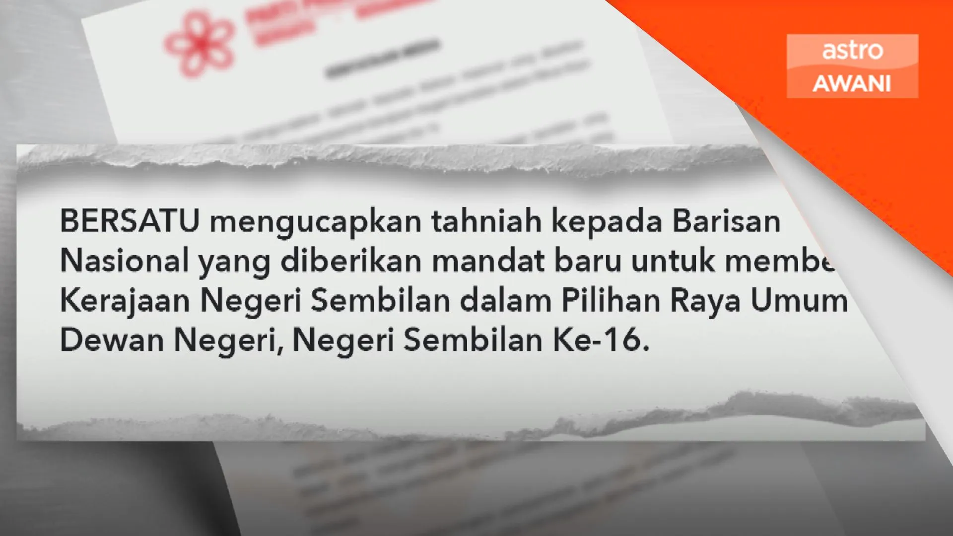 Bersatu bincang gabungan parti, terima keputusan pilihan raya