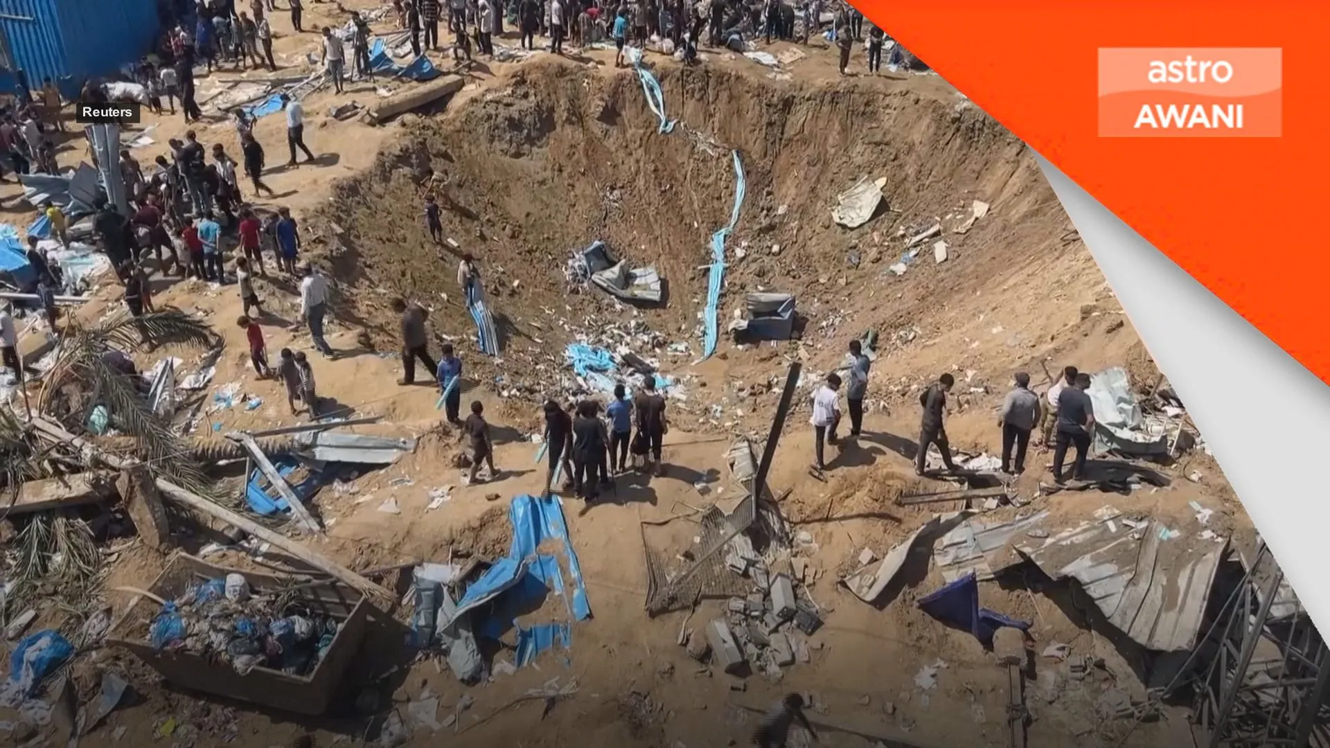 Israel bedil gudang bekalan perubatan hospital Gaza