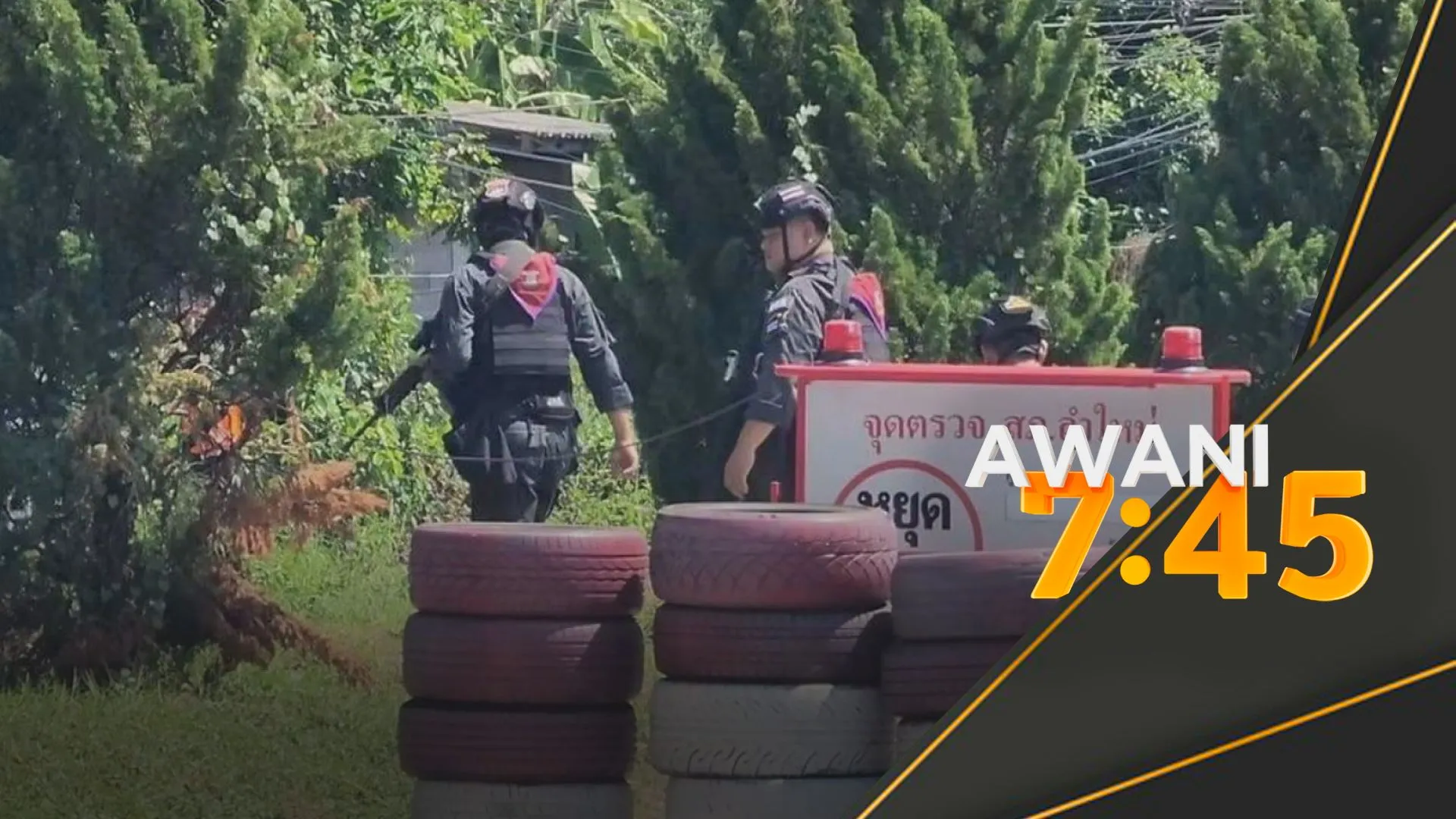 Sekumpulan individu serang balai polis Yala