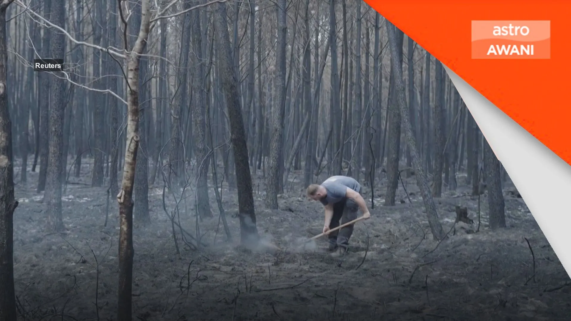 Kesatuan Bomba Perancis amaran risiko krisis kesihatan akibat kebakaran hutan