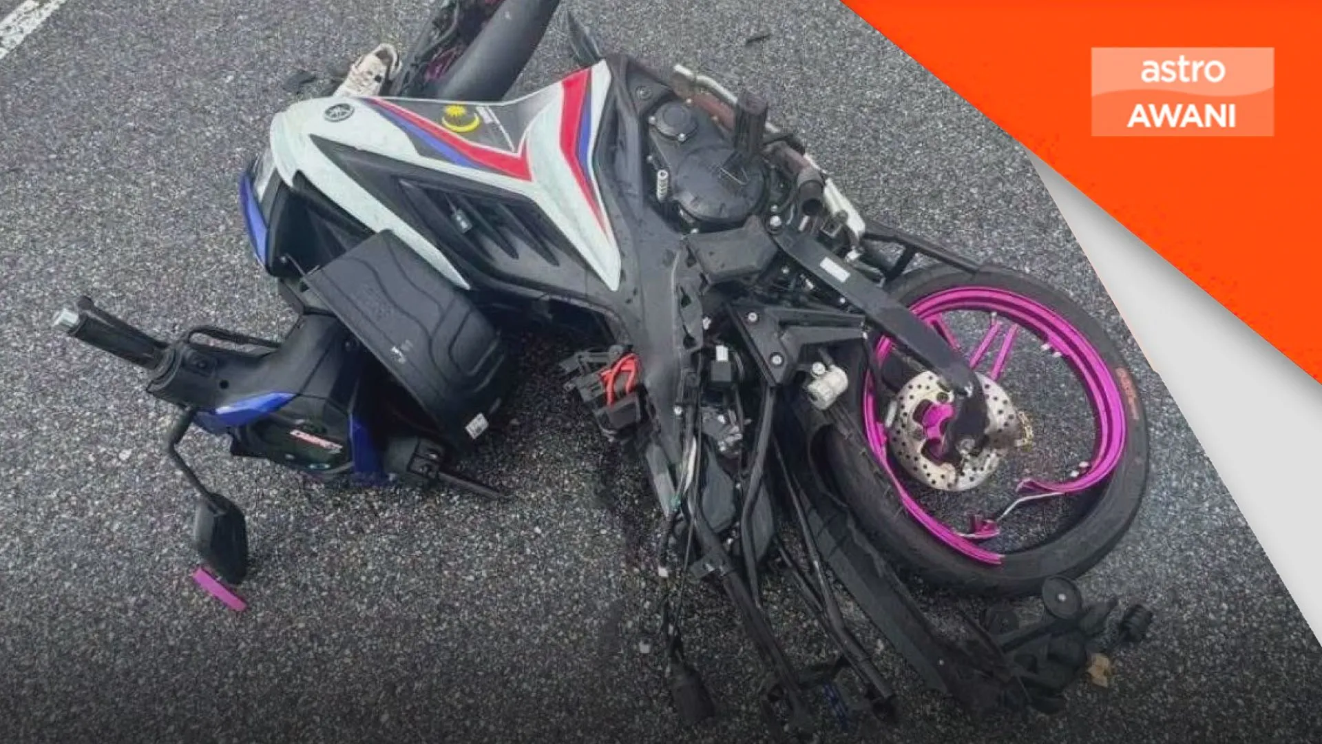 Penunggang motosikal wanita maut dalam nahas dengan SUV di Kota Tinggi