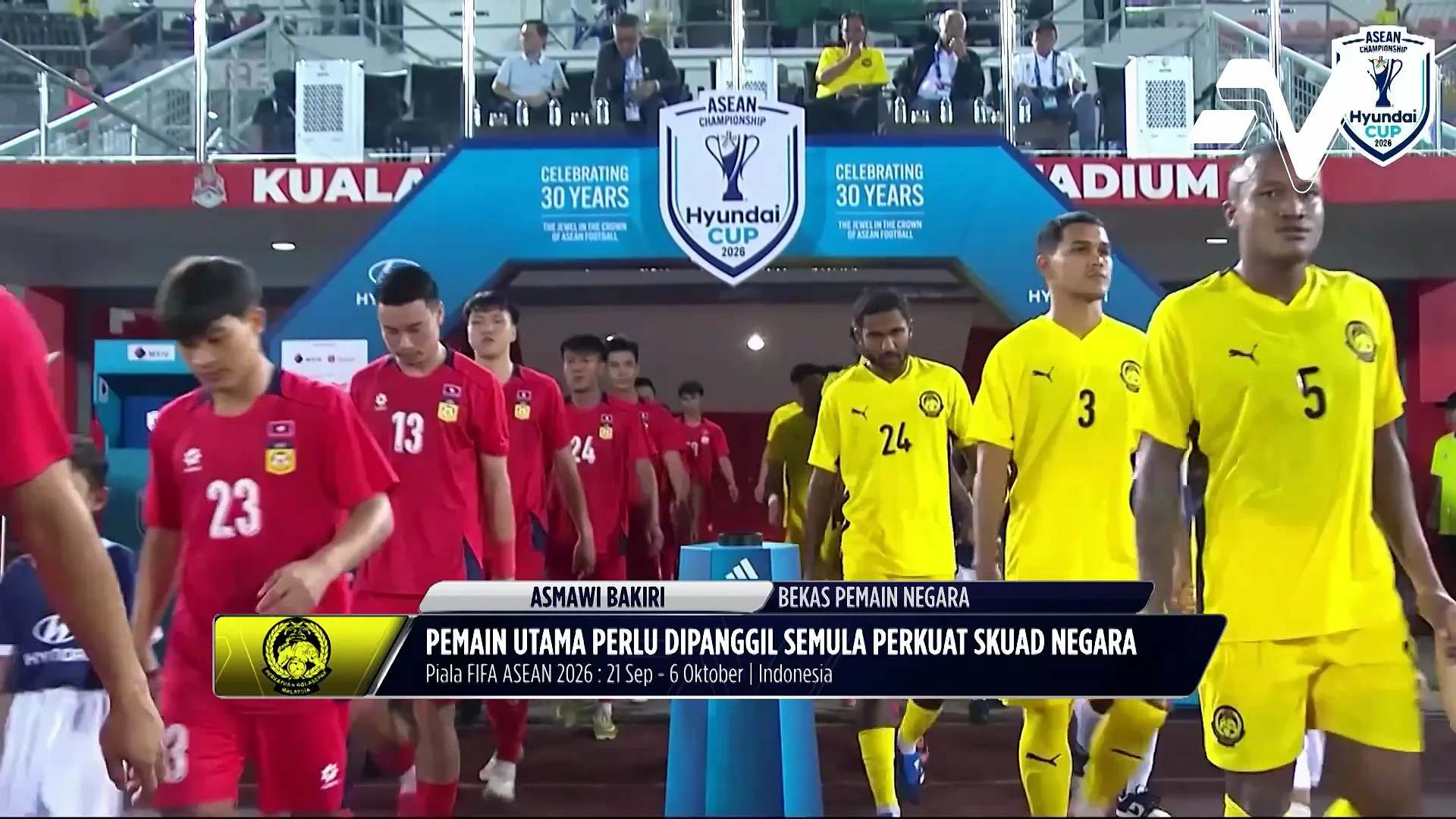 Pemain utama perlu dipanggil semula perkuat skuad negara