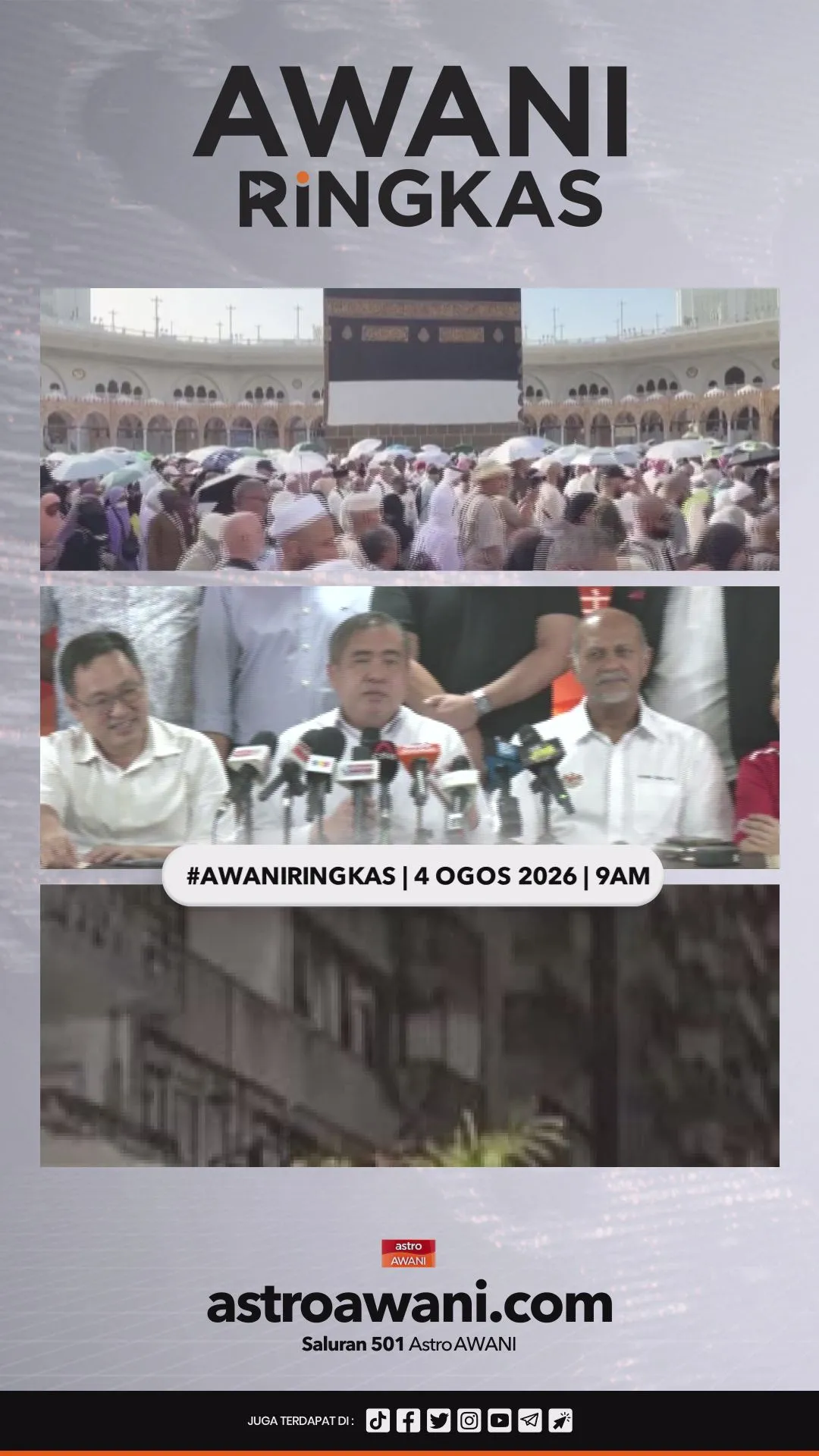 #AWANIRingkas 4 Ogos 2026 | 9AM