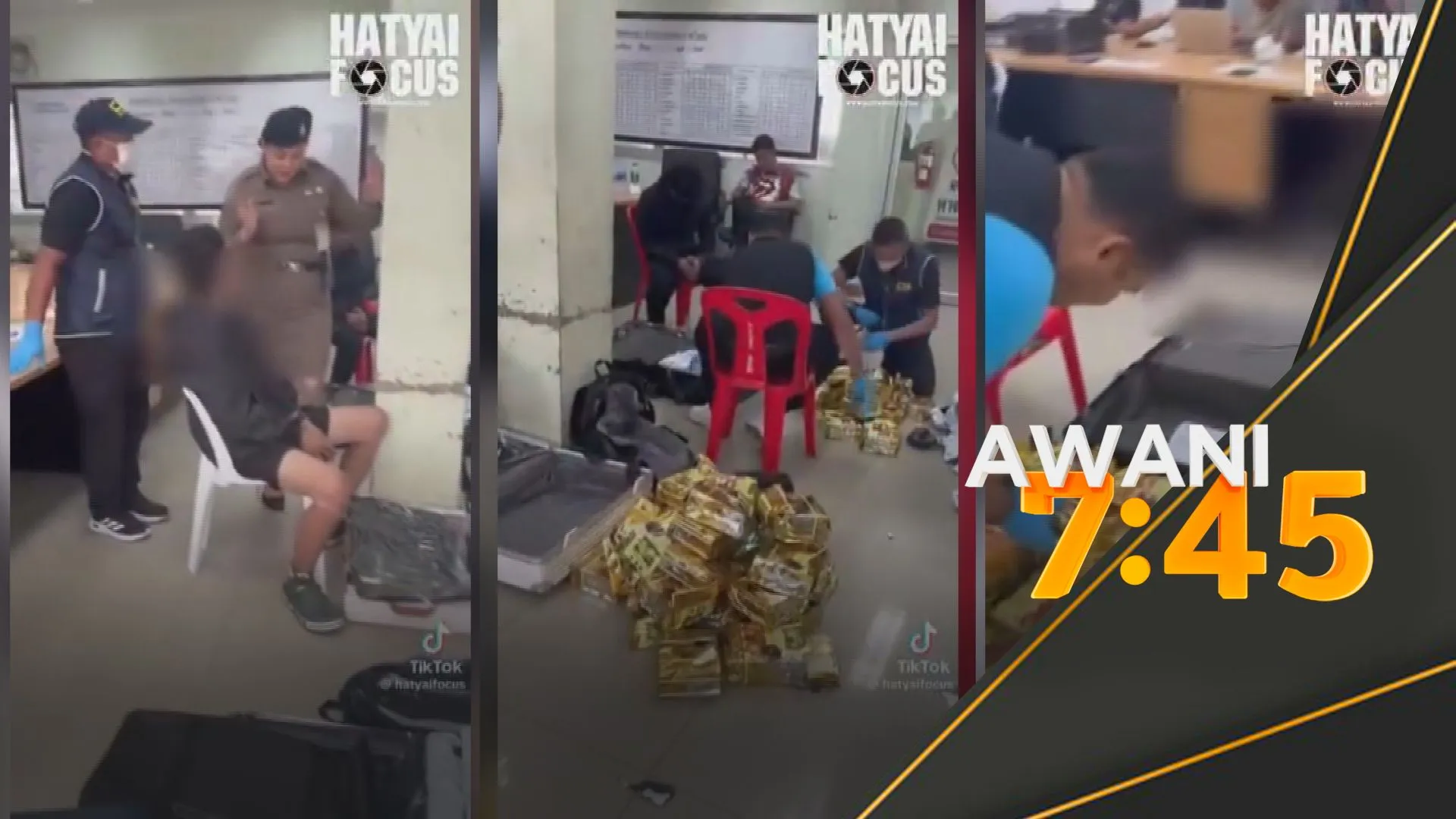 Kes dadah: 3 rakyat Malaysia ditahan di Hat Yai, bawa syabu RM.43 juta