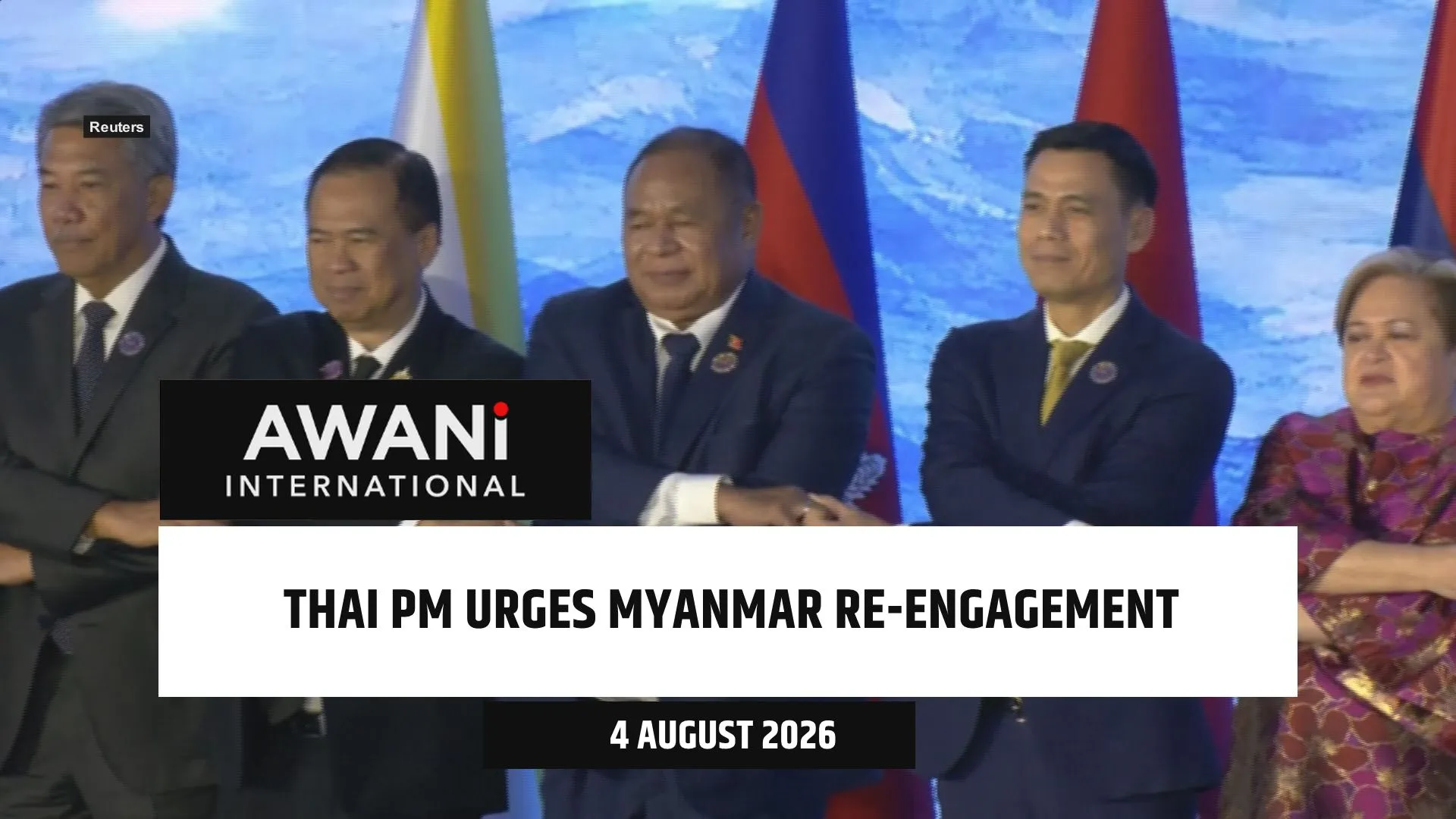Thai PM urges Myanmar re-engagement