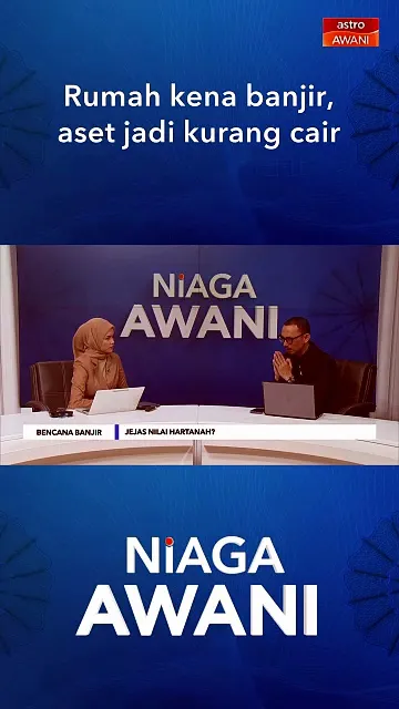 Rumah kena banjir, aset jadi kurang cair