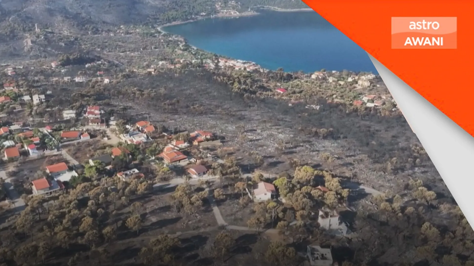 Greece keluar amaran merah susulan risiko kebakaran hutan sangat tinggi